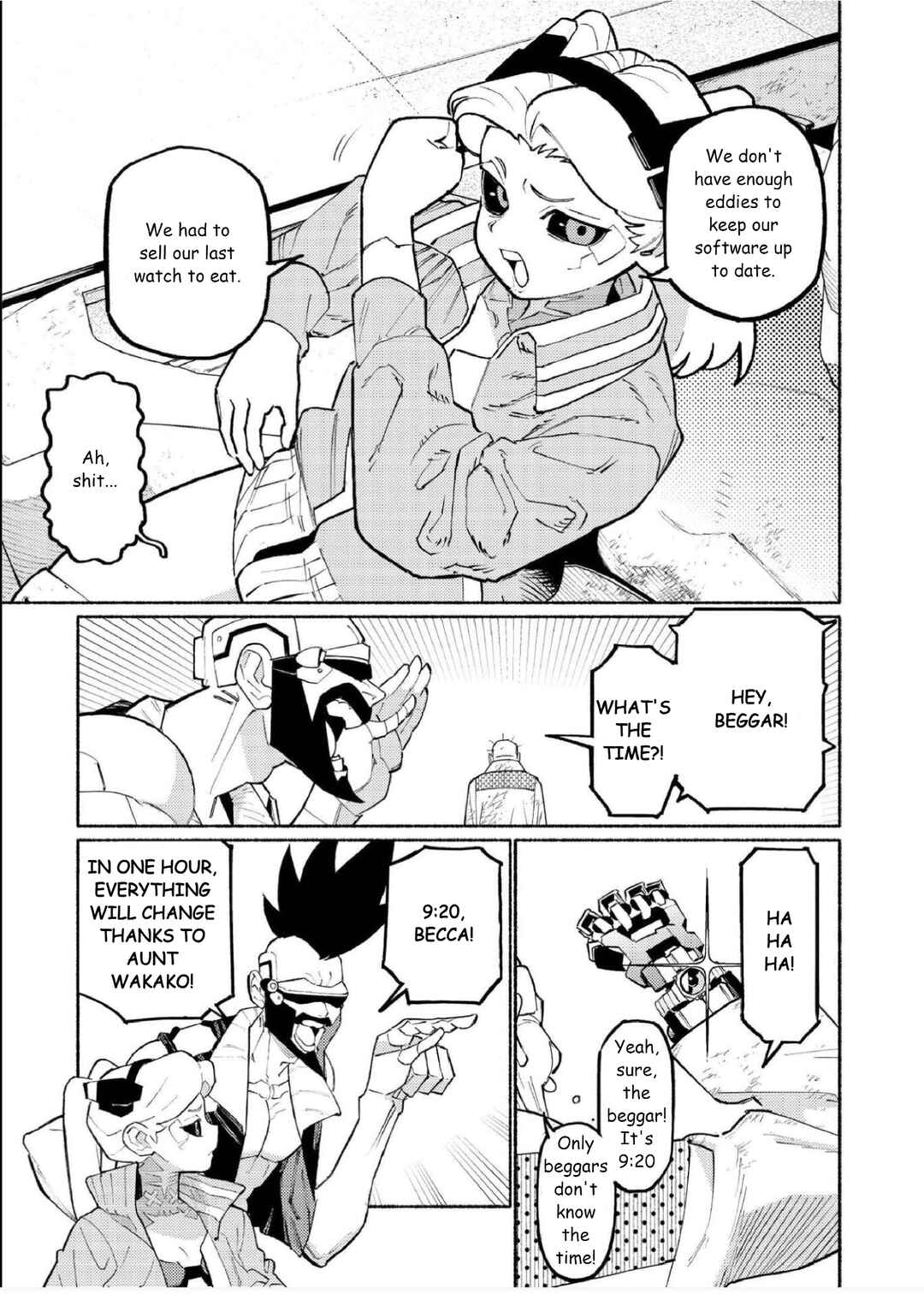 Page 18 Chapter 1 Cyberpunk: Edgerunners Madness