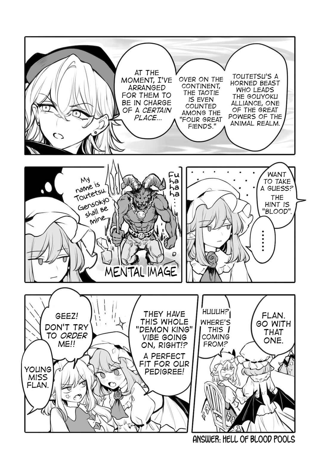 Page 10 Chapter 4 Touhou Project Niji Sousaku Series - Koumakan no Onnatachi