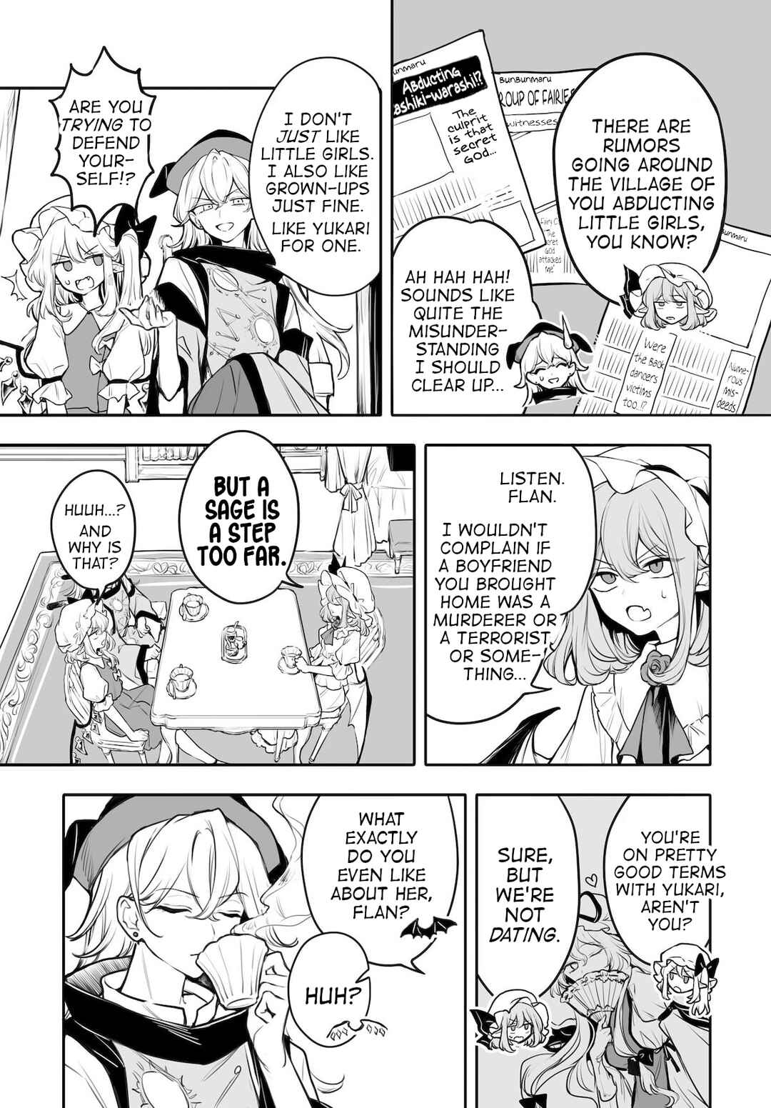 Page 7 Chapter 4 Touhou Project Niji Sousaku Series - Koumakan no Onnatachi