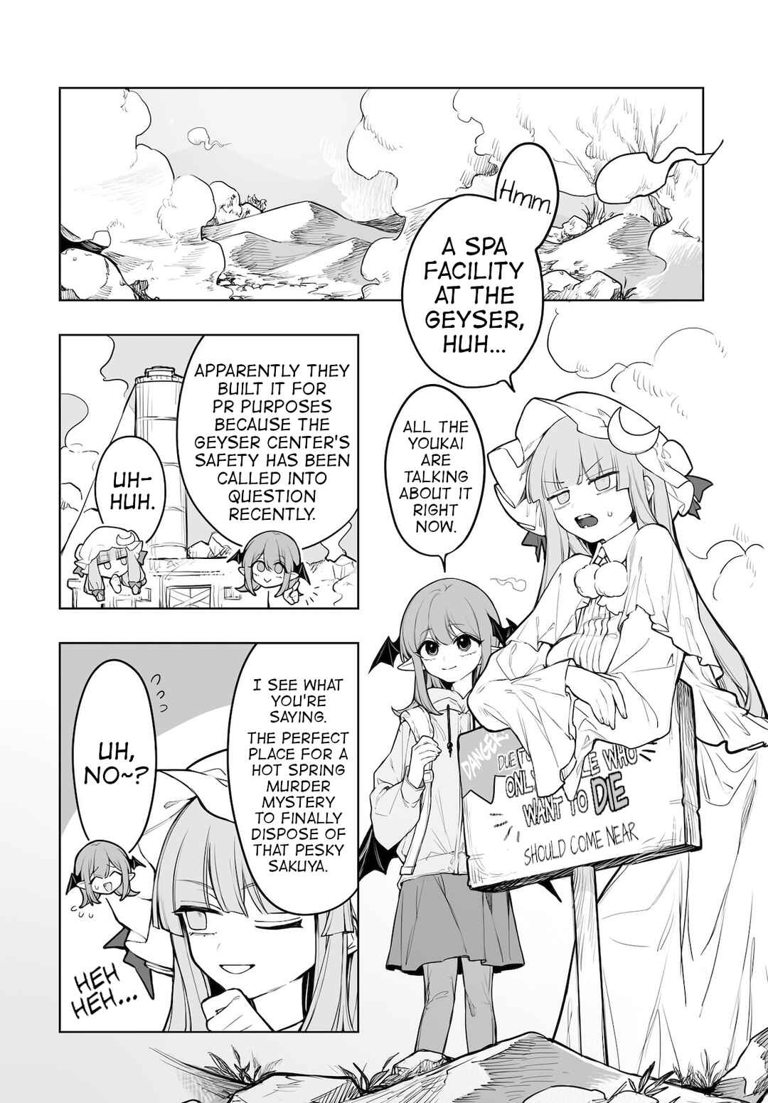 Page 8 Chapter 10 Touhou Project Niji Sousaku Series - Koumakan no Onnatachi