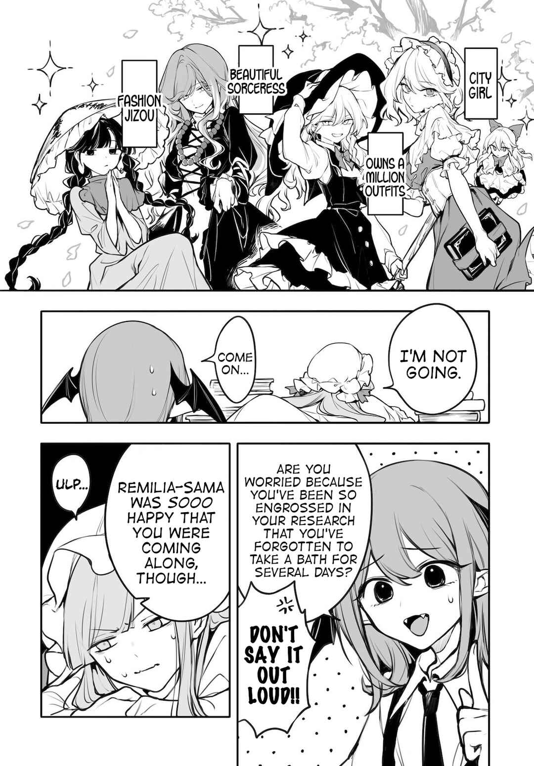 Page 4 Chapter 3 Touhou Project Niji Sousaku Series - Koumakan no Onnatachi