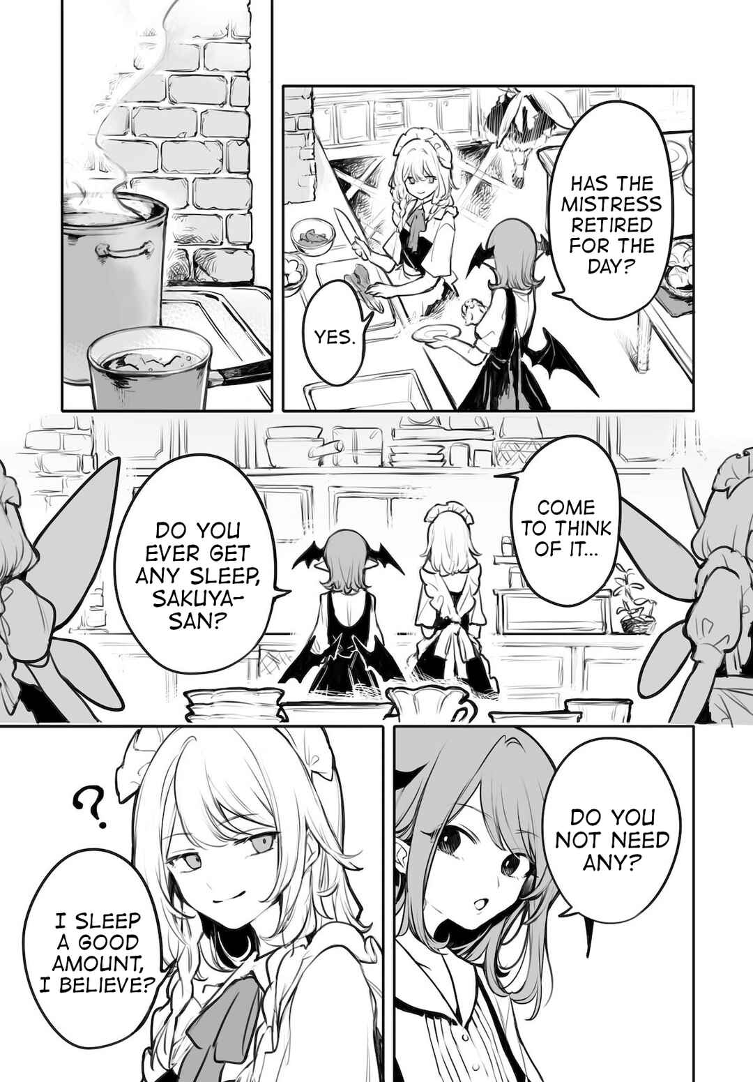 Page 3 Chapter 2 Touhou Project Niji Sousaku Series - Koumakan no Onnatachi