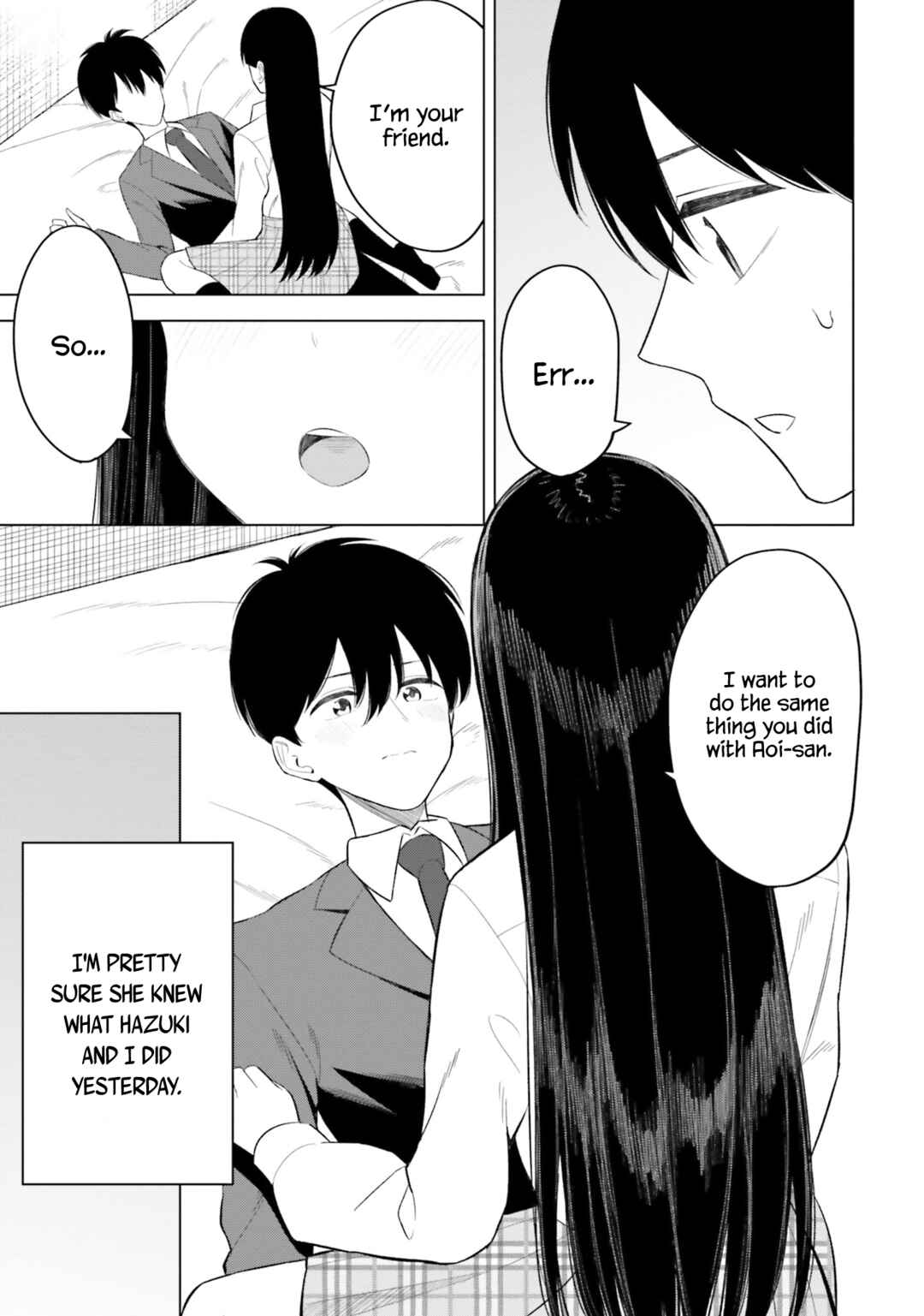Page 14 Chapter 13 Onna Tomodachi wa Tanomeba Igaito Yarasete Kureru
