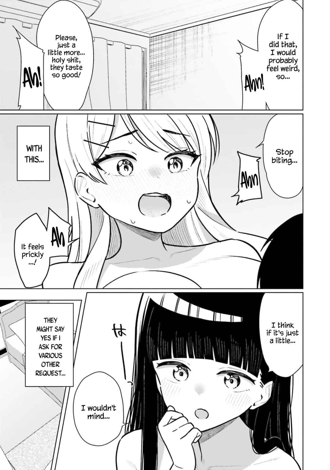 Page 14 Chapter 6 Onna Tomodachi wa Tanomeba Igaito Yarasete Kureru