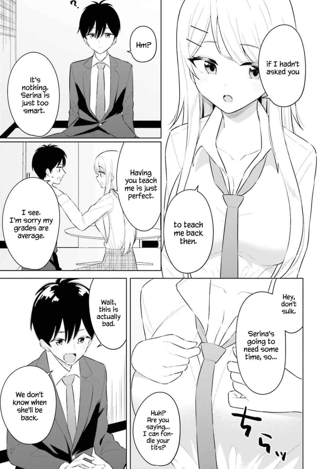 Page 12 Chapter 5 Onna Tomodachi wa Tanomeba Igaito Yarasete Kureru