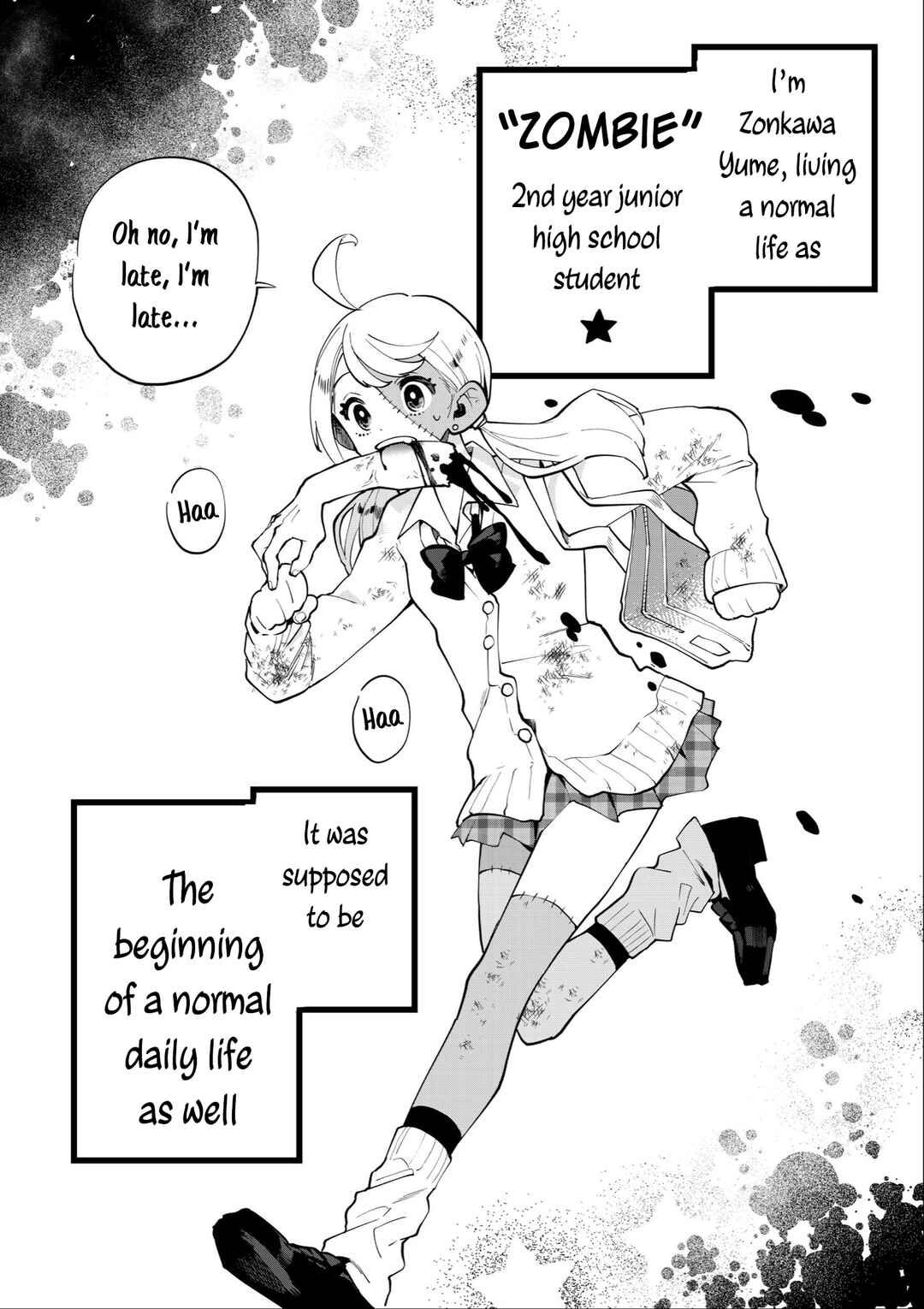 Page 1 Chapter Unknown_e468 Zombie Girls Daily Life
