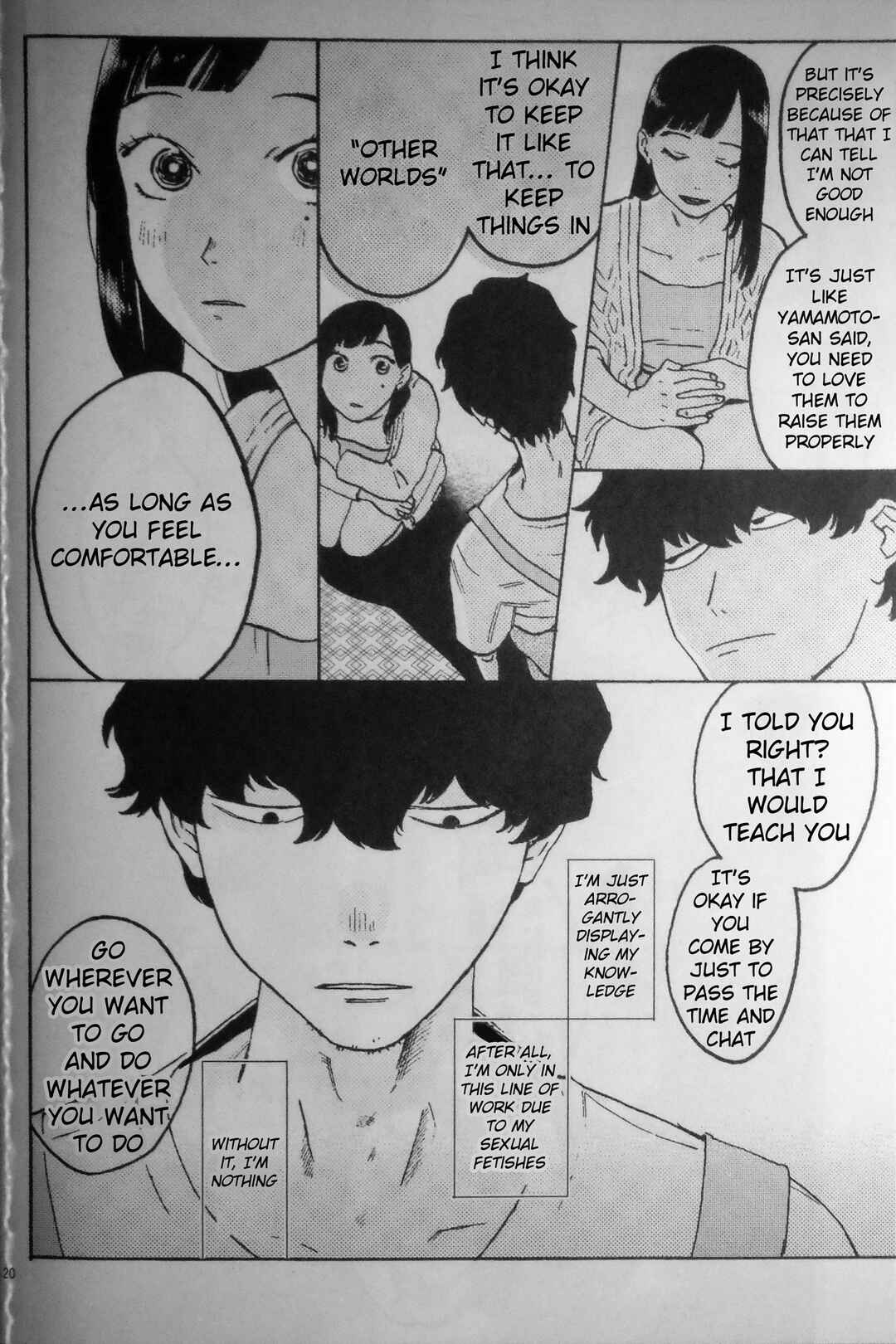 Page 20 Chapter Unknown_a8f2 Madonna ga Glass Case no Naka to Soto