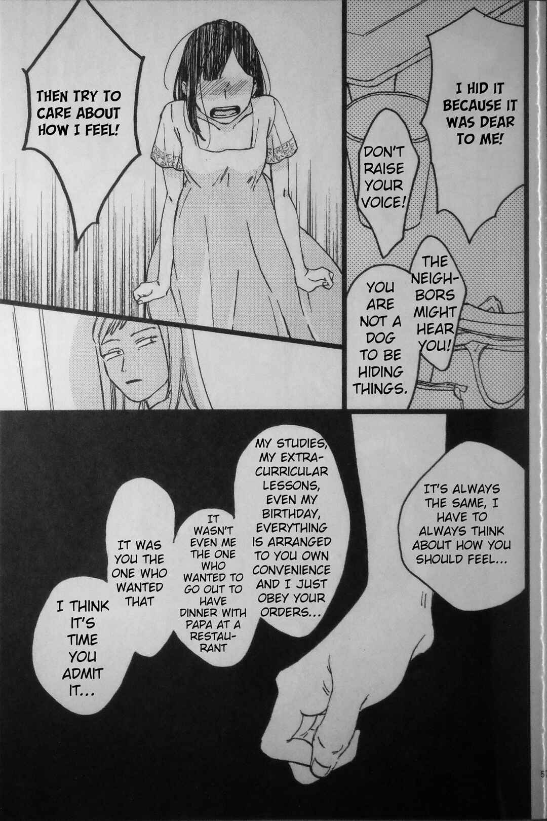 Page 57 Chapter Unknown_a8f2 Madonna ga Glass Case no Naka to Soto