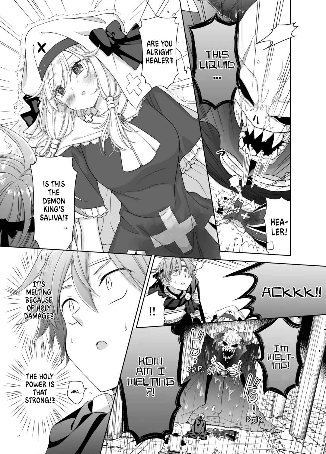 Page 1 Chapter 7 Las Boss Sen dakedo Maji de Moresou dakara, Sassato Maou o Taoshitai!