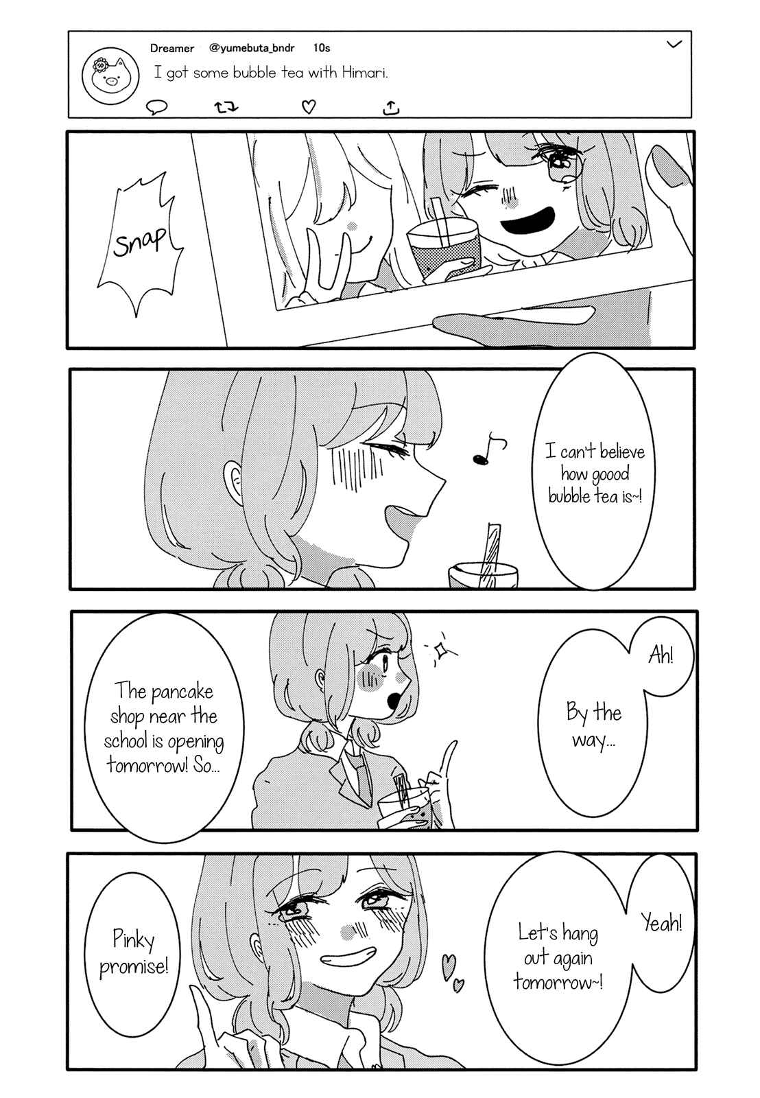 Page 12 Chapter Unknown_0fdc BanG Dream! - Tsubuyaki / Tweet (doujinshi)