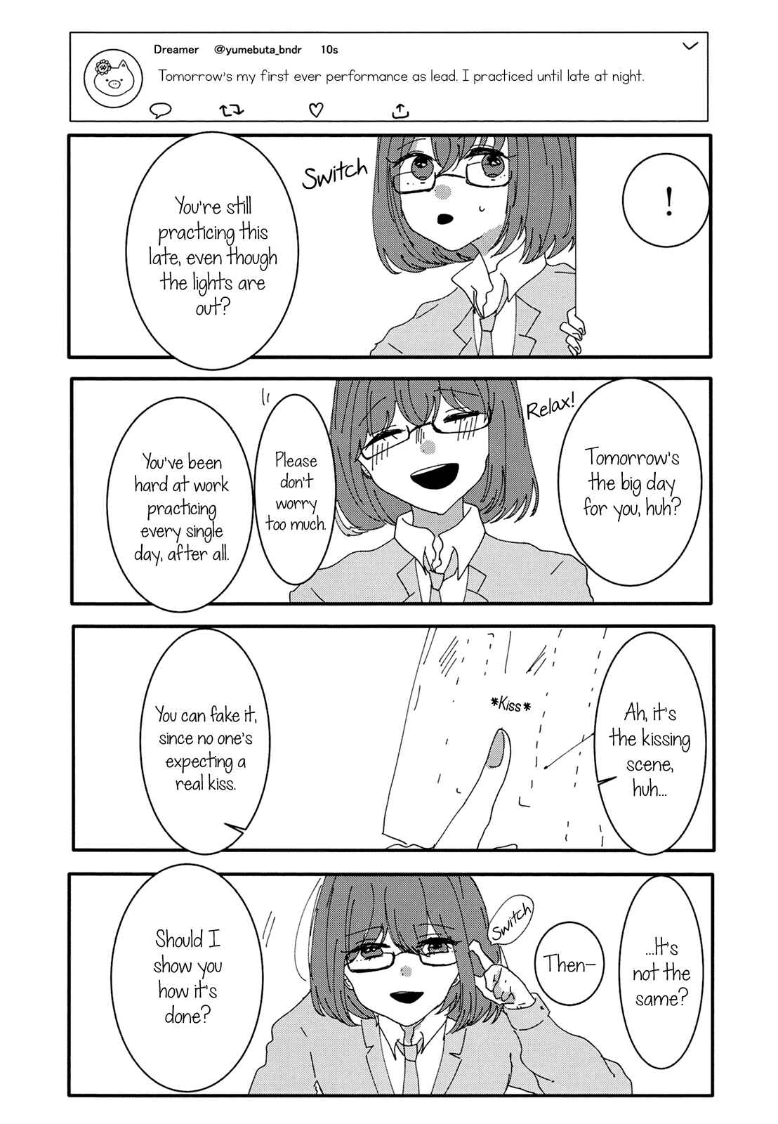 Page 18 Chapter Unknown_0fdc BanG Dream! - Tsubuyaki / Tweet (doujinshi)