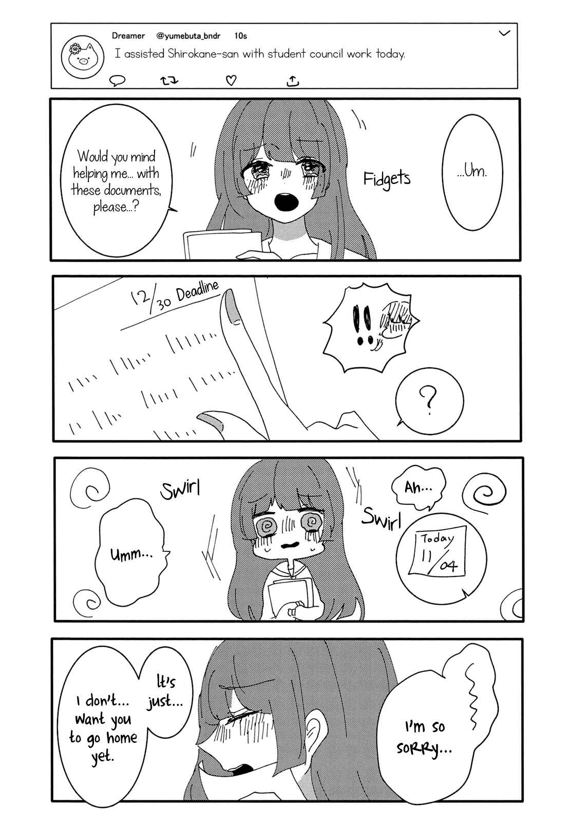 Page 24 Chapter Unknown_0fdc BanG Dream! - Tsubuyaki / Tweet (doujinshi)