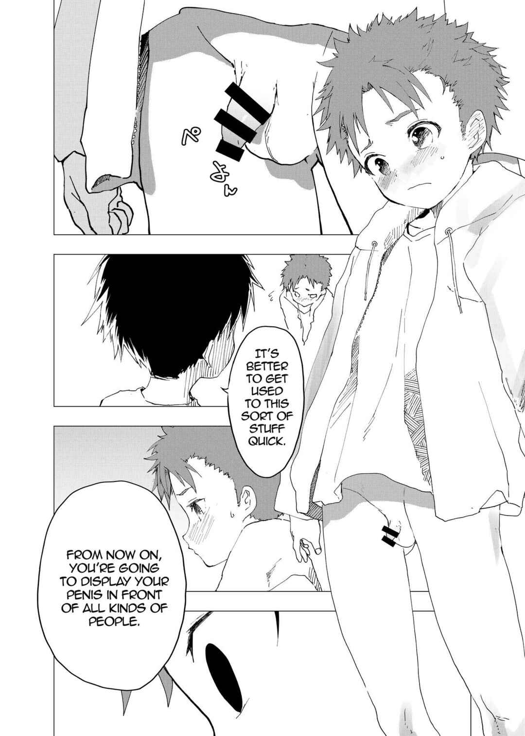 Page 8 Chapter 12 Ibasho ga Nainode Kami-machi Shite Mita Suterareta Shounen no Eromanga