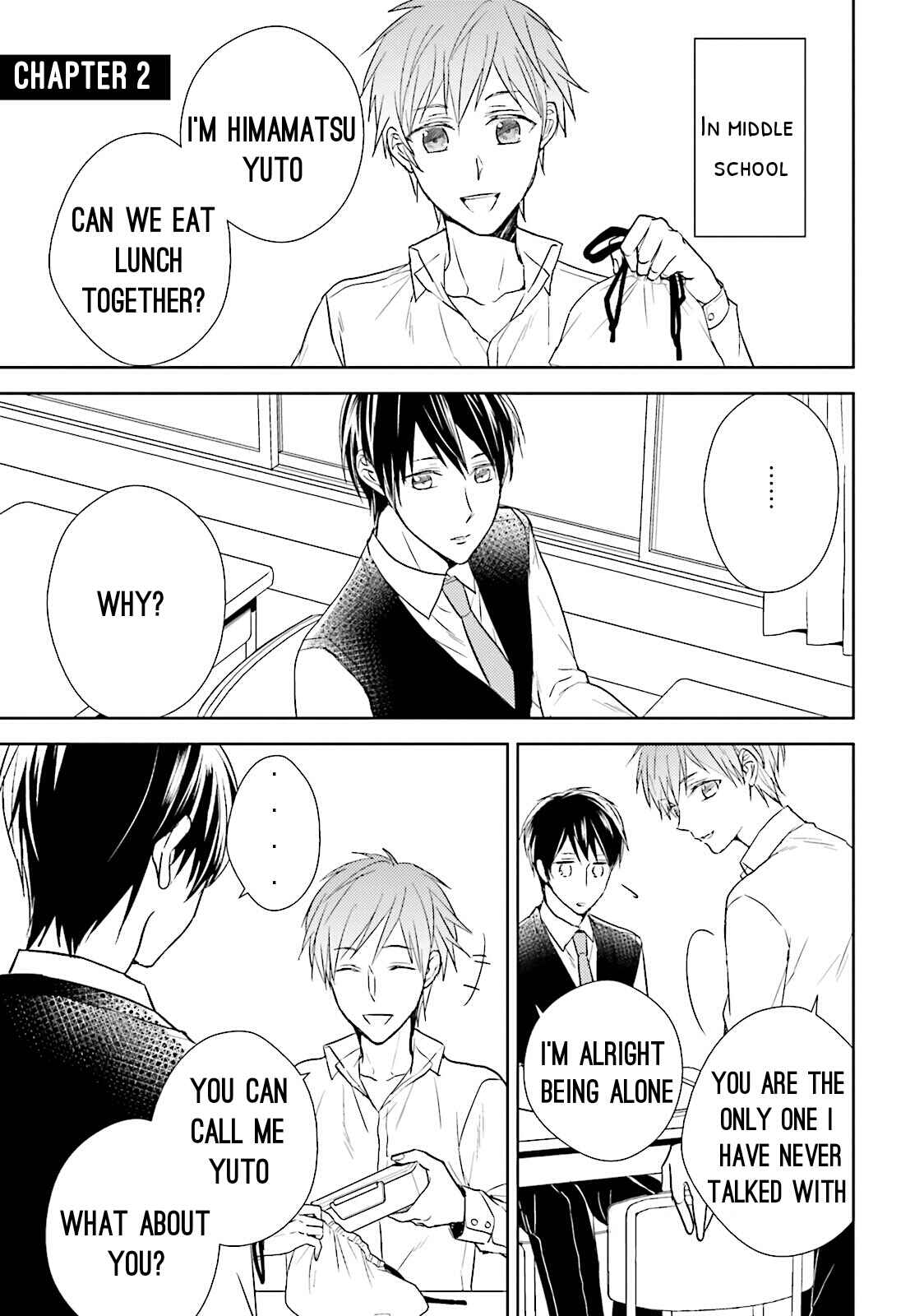 Page 2 Chapter 2 Bokura no Koi o Kimi wa Shiranai