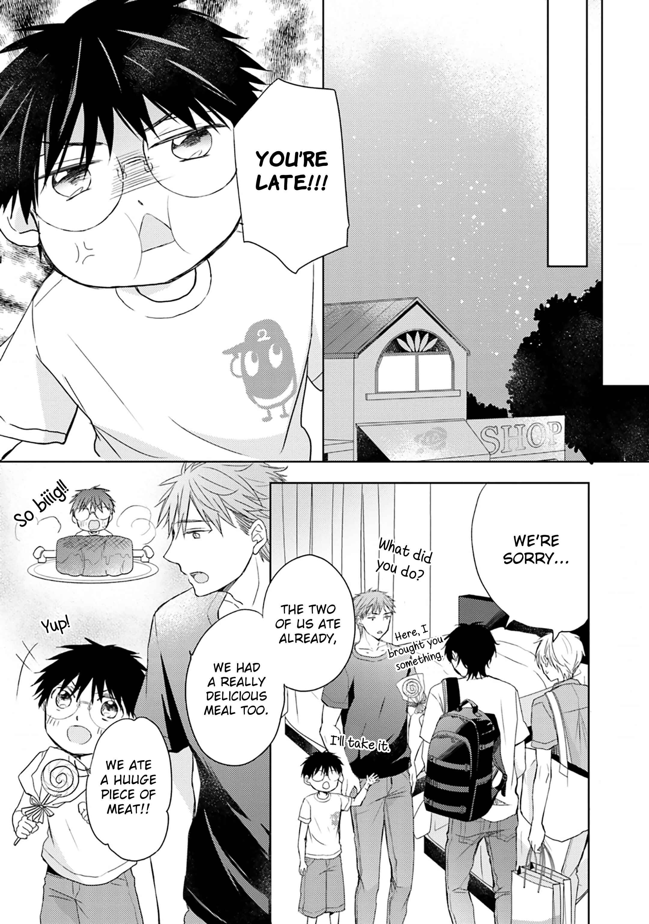 Page 37 Chapter 8 Motoyan Papa to Hitsuji-sensei Yotsuba