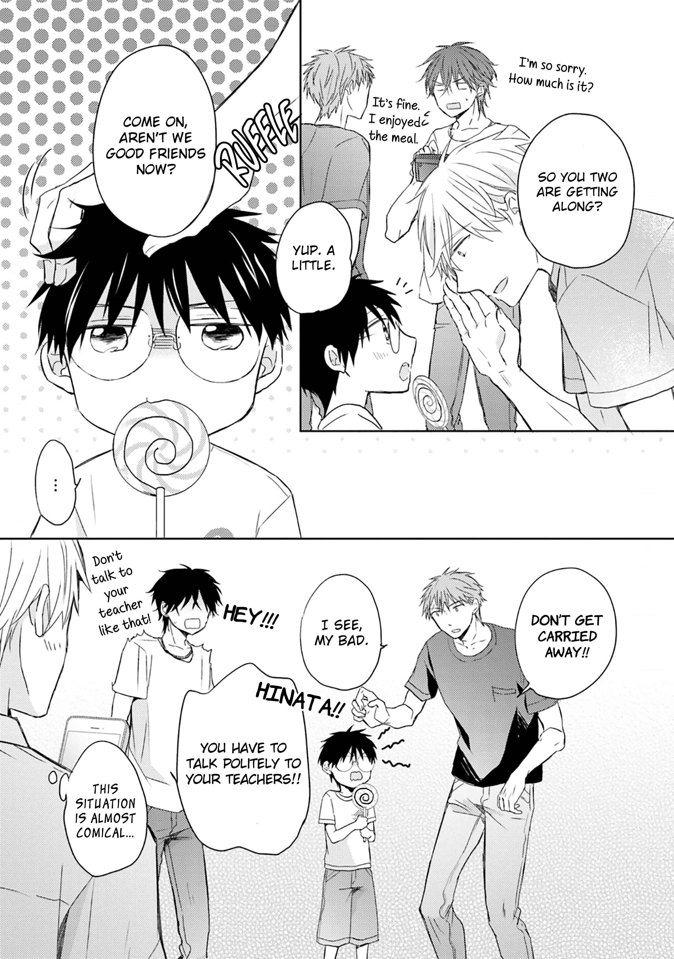 Page 38 Chapter 8 Motoyan Papa to Hitsuji-sensei Yotsuba