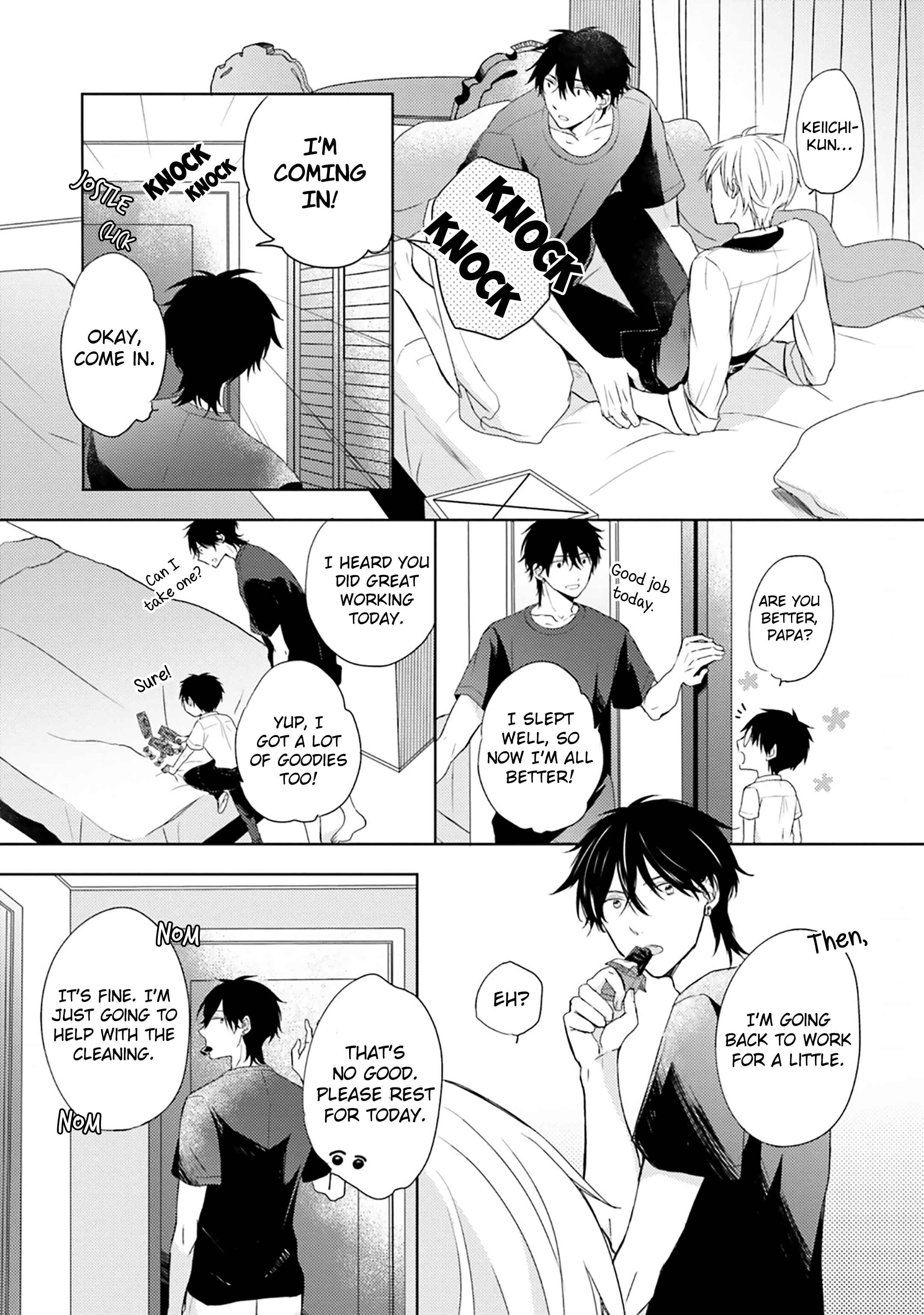 Page 6 Chapter 8 Motoyan Papa to Hitsuji-sensei Yotsuba