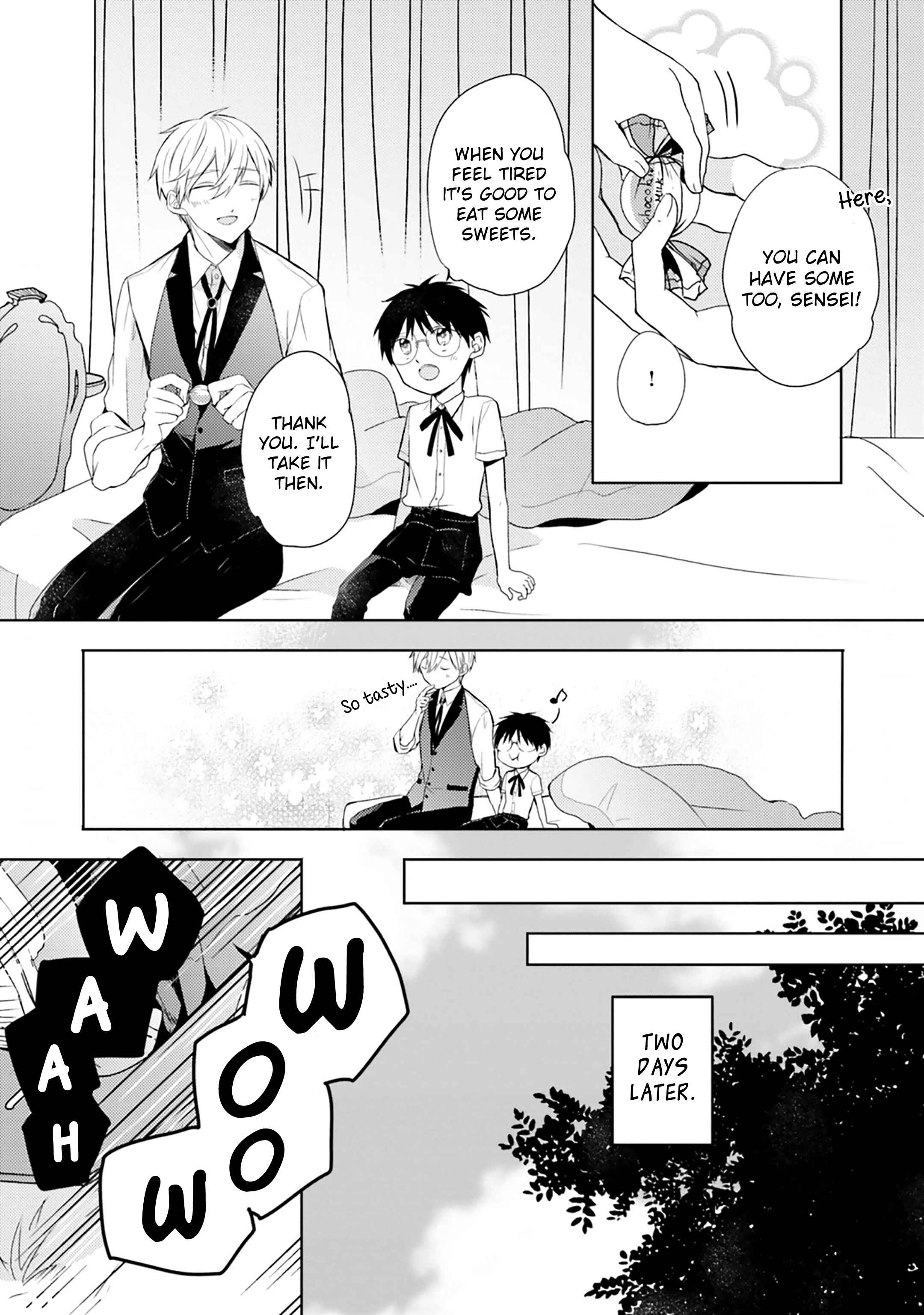 Page 8 Chapter 8 Motoyan Papa to Hitsuji-sensei Yotsuba