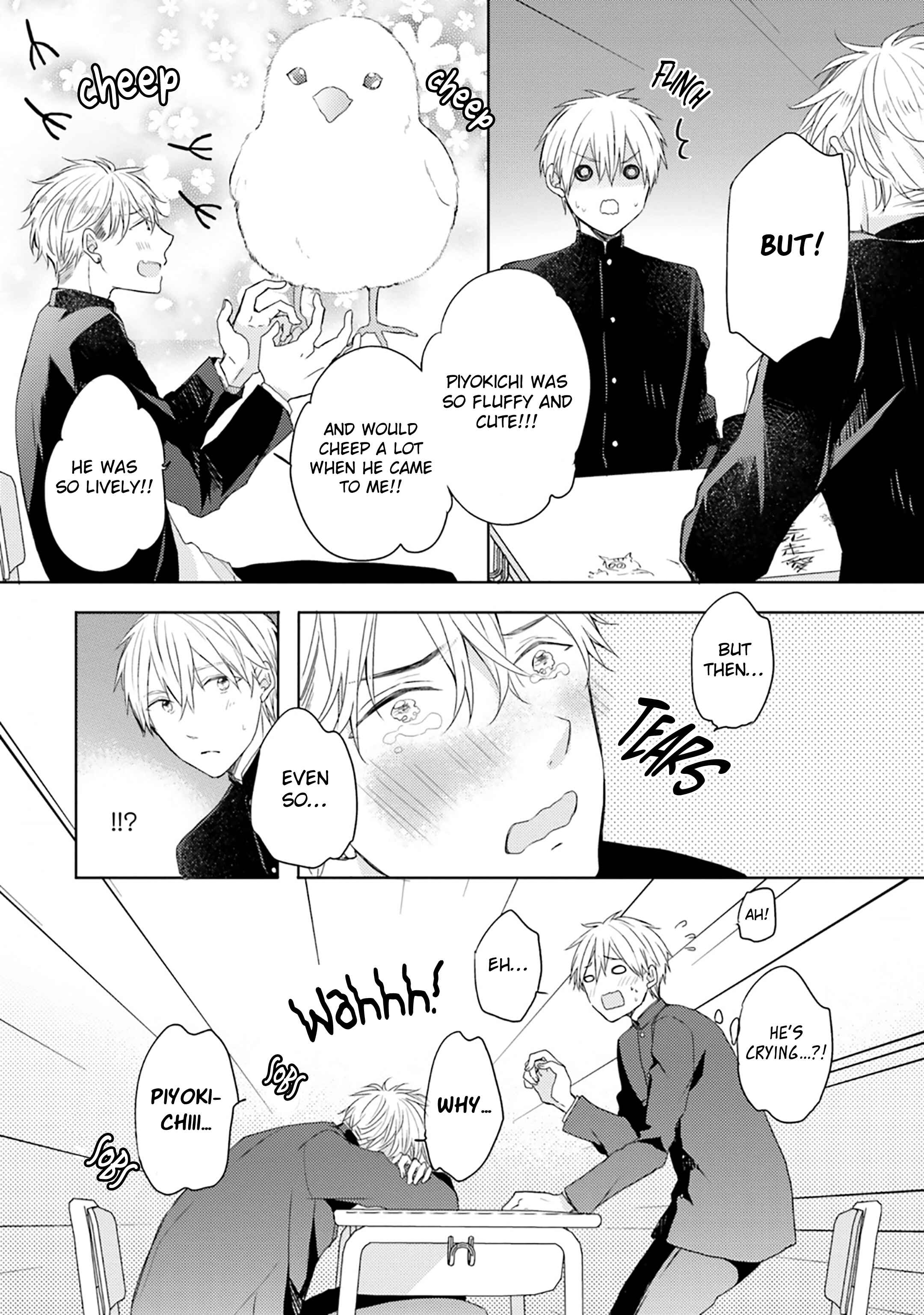 Page 13 Chapter 9 Motoyan Papa to Hitsuji-sensei Yotsuba