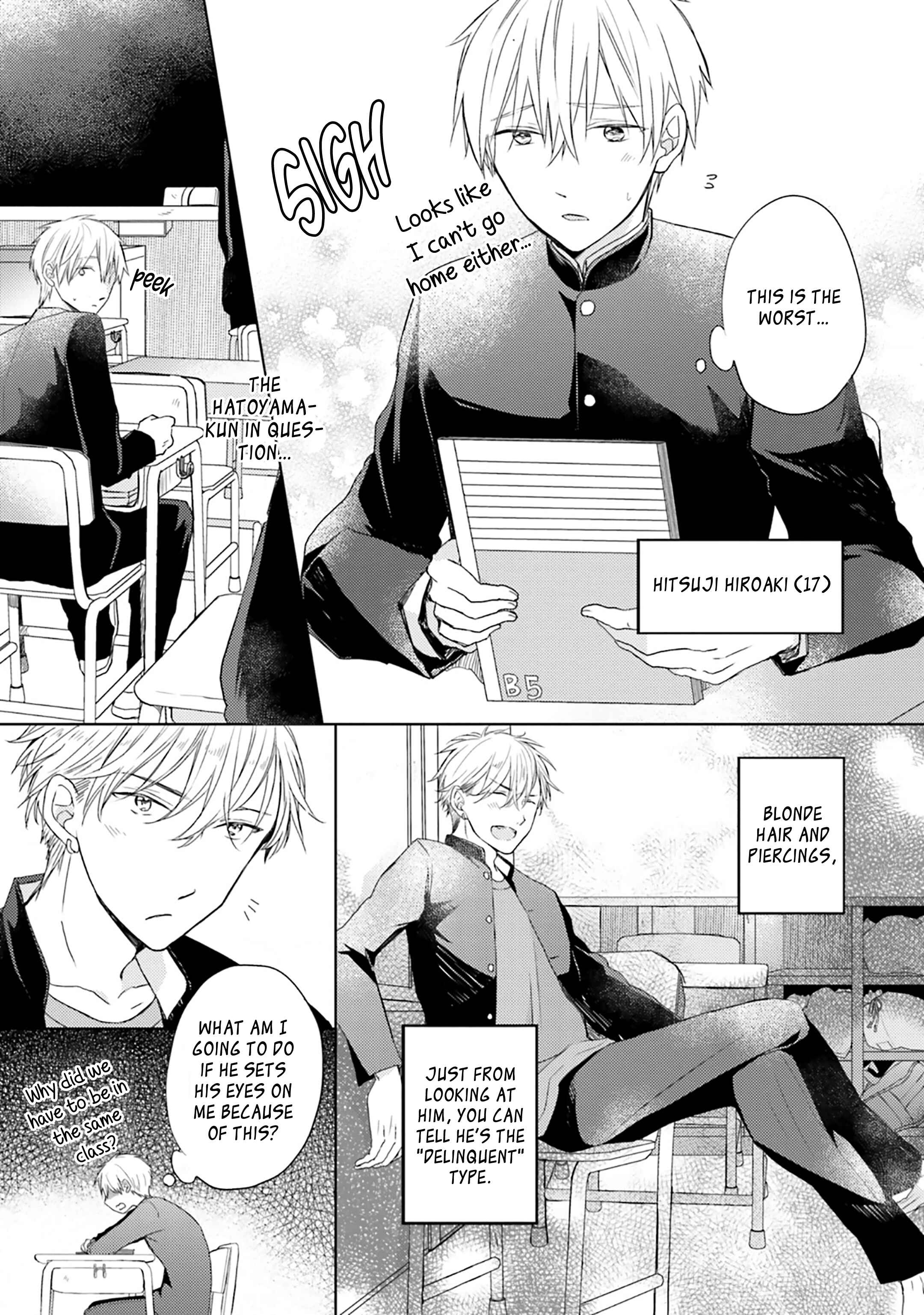 Page 4 Chapter 9 Motoyan Papa to Hitsuji-sensei Yotsuba