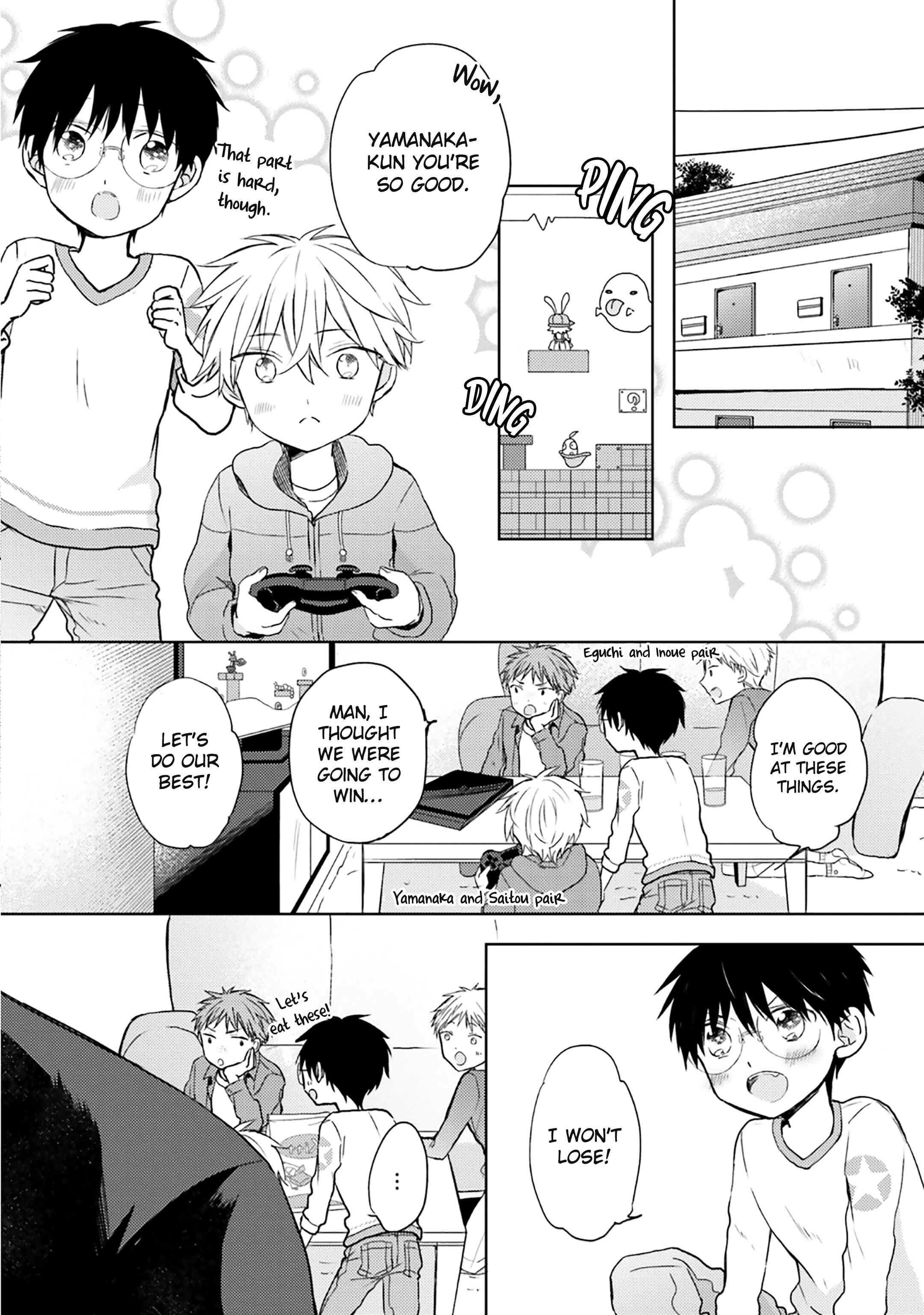 Page 4 Chapter 12 Motoyan Papa to Hitsuji-sensei Yotsuba