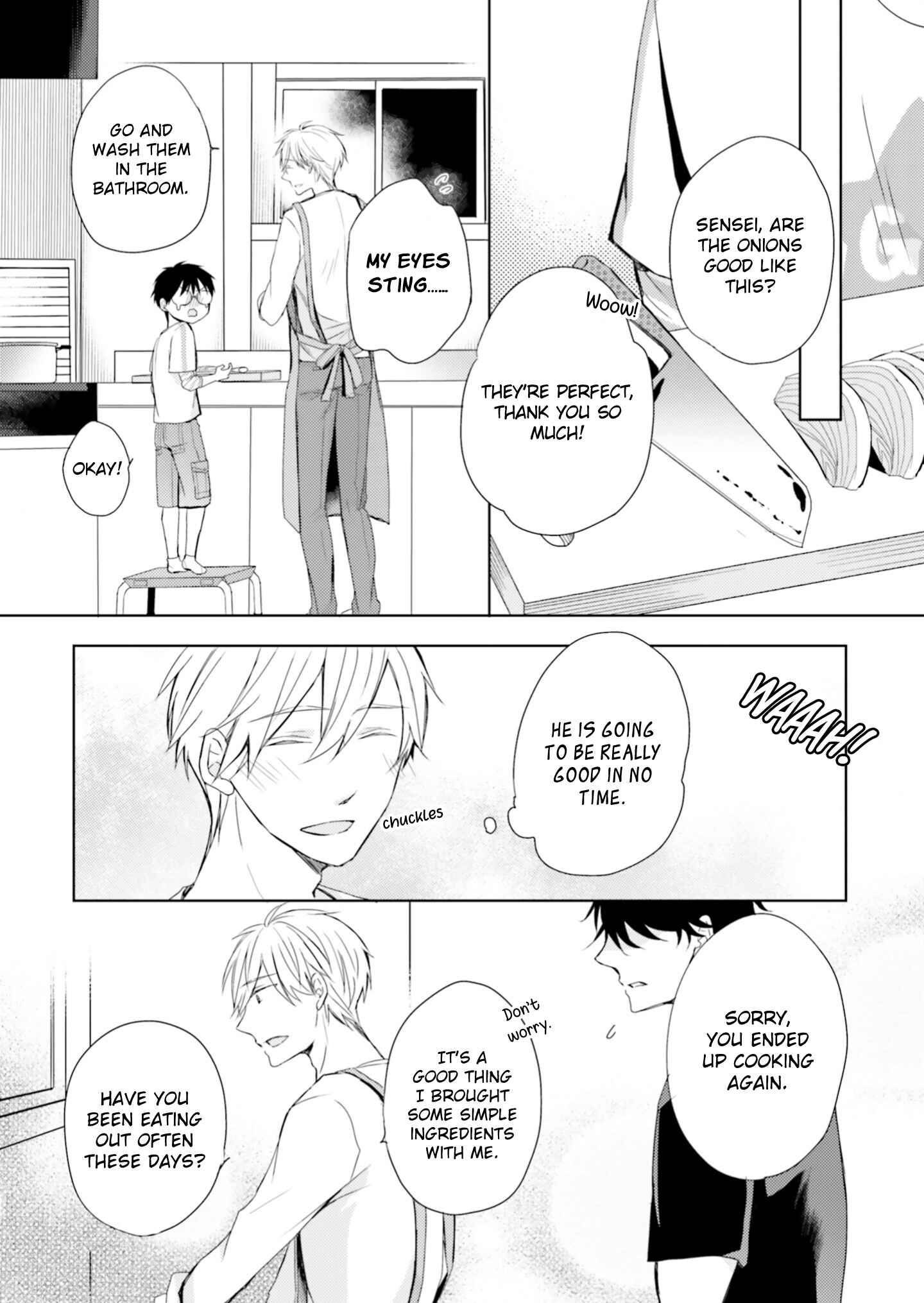 Page 9 Chapter 4 Motoyan Papa to Hitsuji-sensei Yotsuba