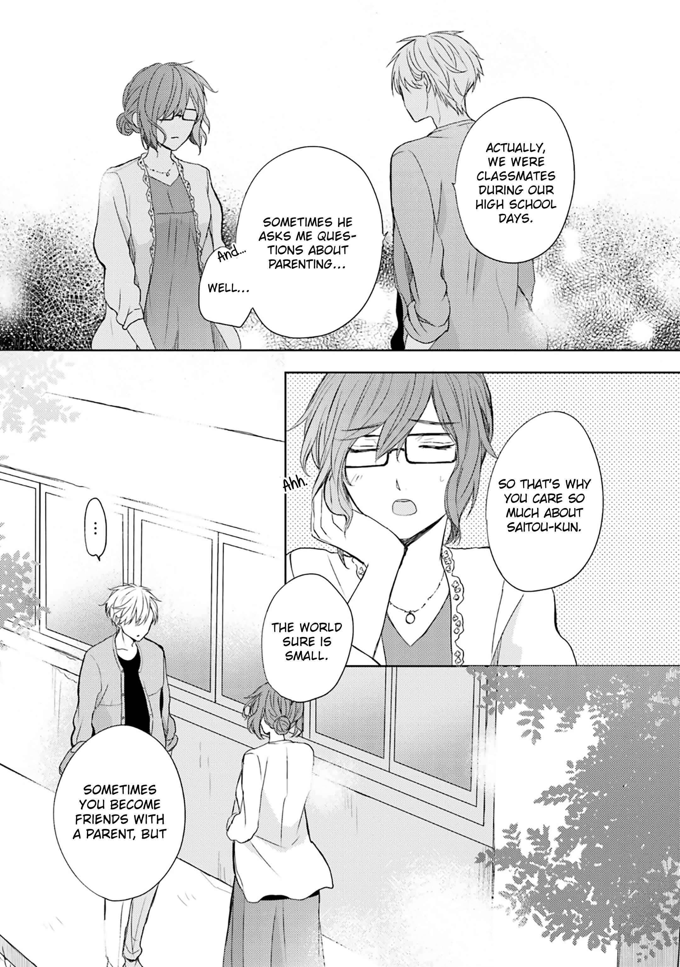 Page 35 Chapter 10 Motoyan Papa to Hitsuji-sensei Yotsuba
