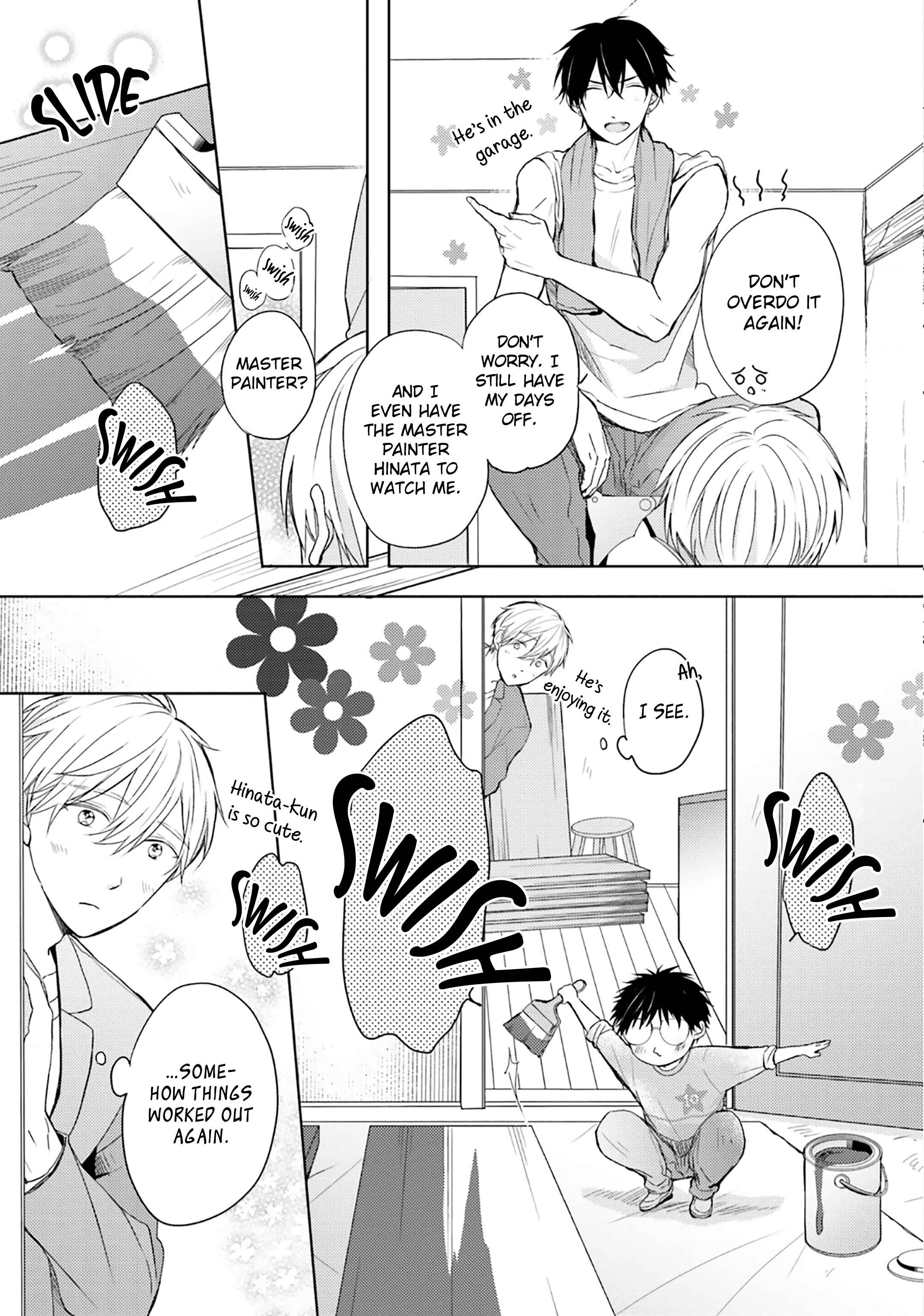 Page 9 Chapter 10 Motoyan Papa to Hitsuji-sensei Yotsuba