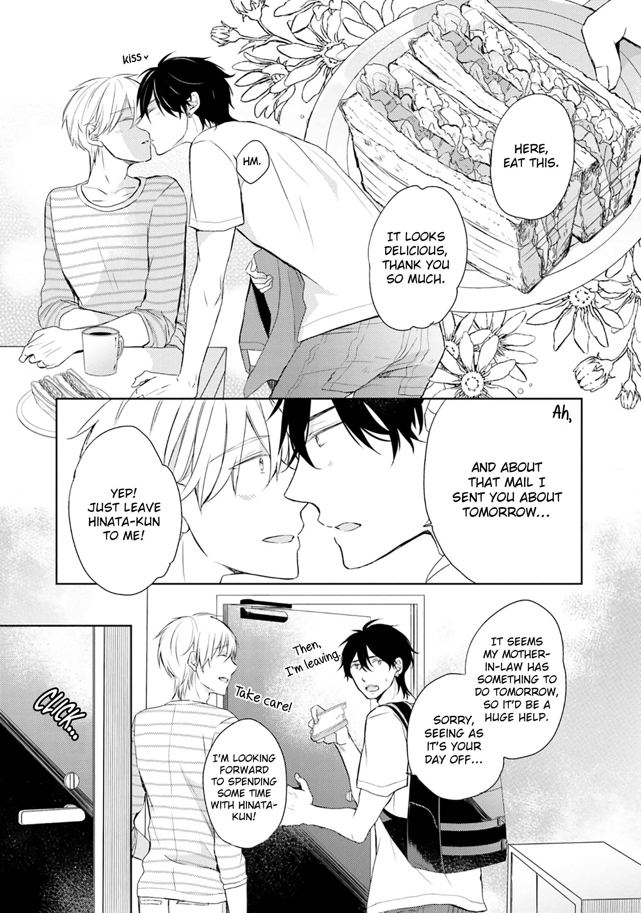 Page 13 Chapter 6 Motoyan Papa to Hitsuji-sensei Yotsuba