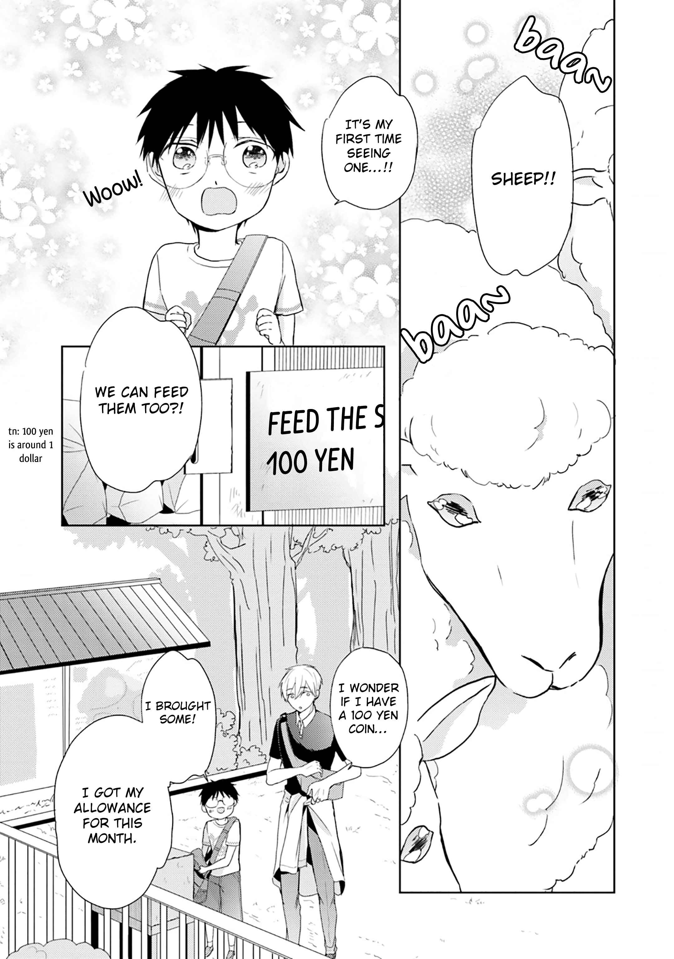 Page 18 Chapter 6 Motoyan Papa to Hitsuji-sensei Yotsuba
