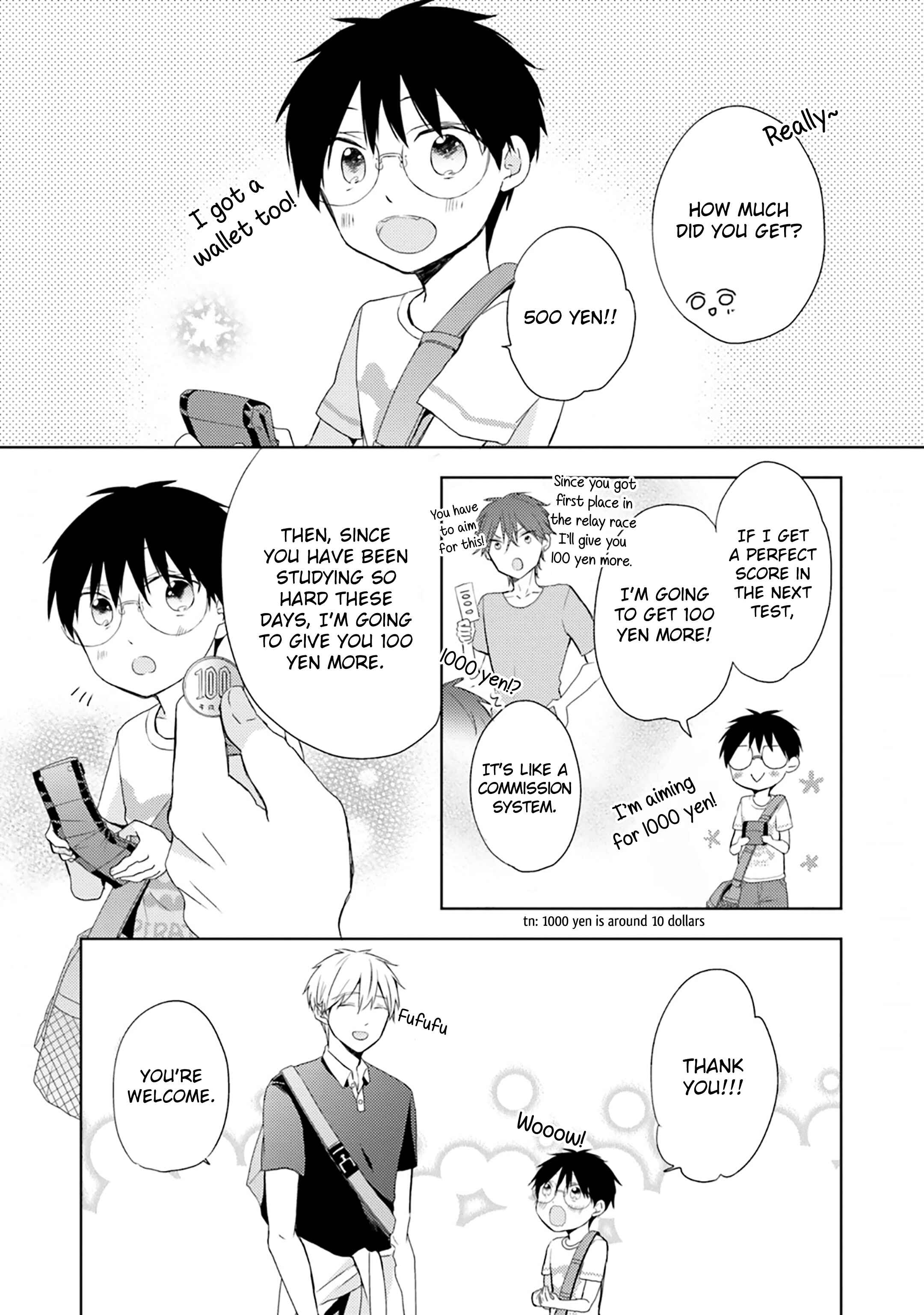 Page 19 Chapter 6 Motoyan Papa to Hitsuji-sensei Yotsuba