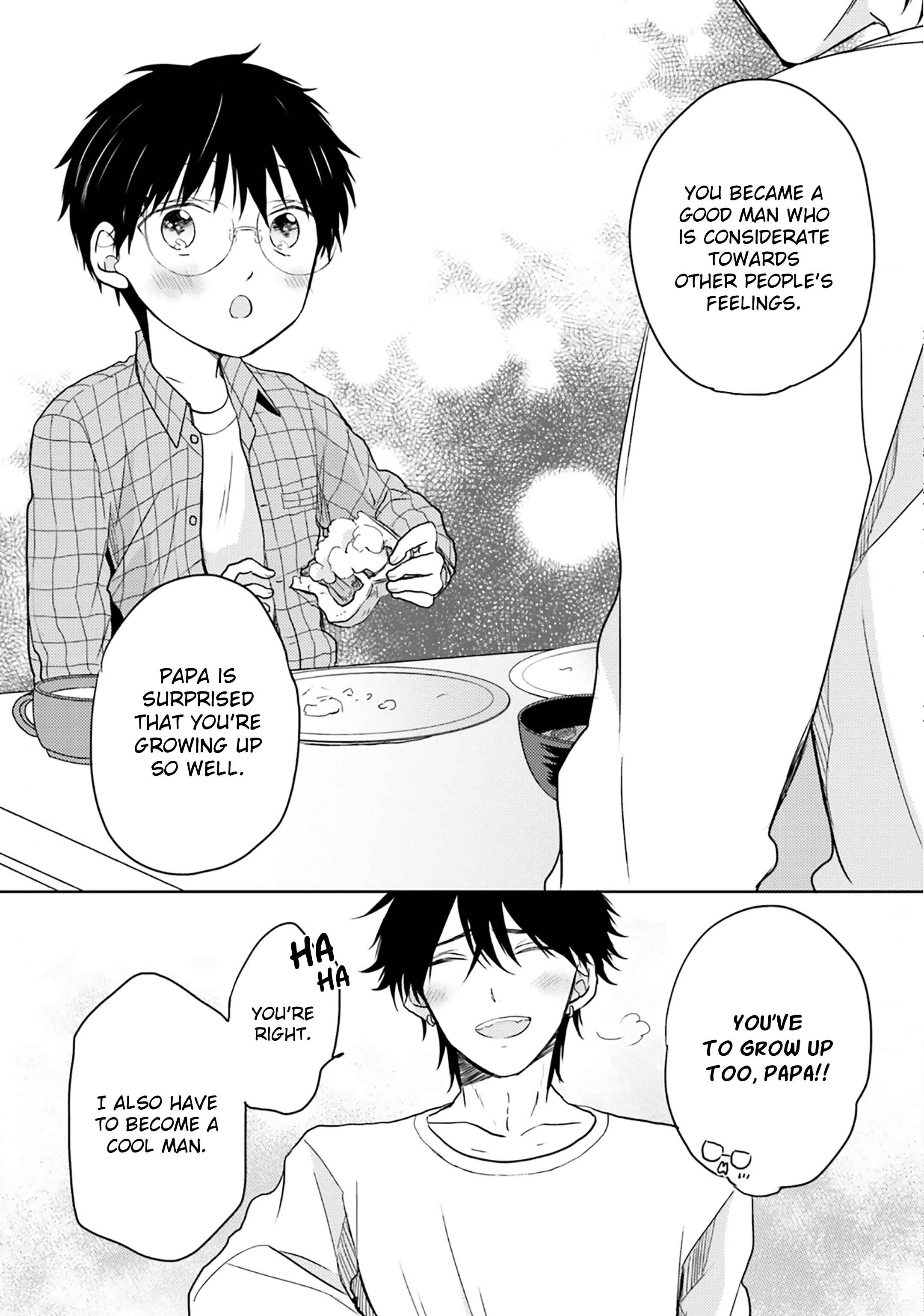 Page 9 Chapter 13 Motoyan Papa to Hitsuji-sensei Yotsuba