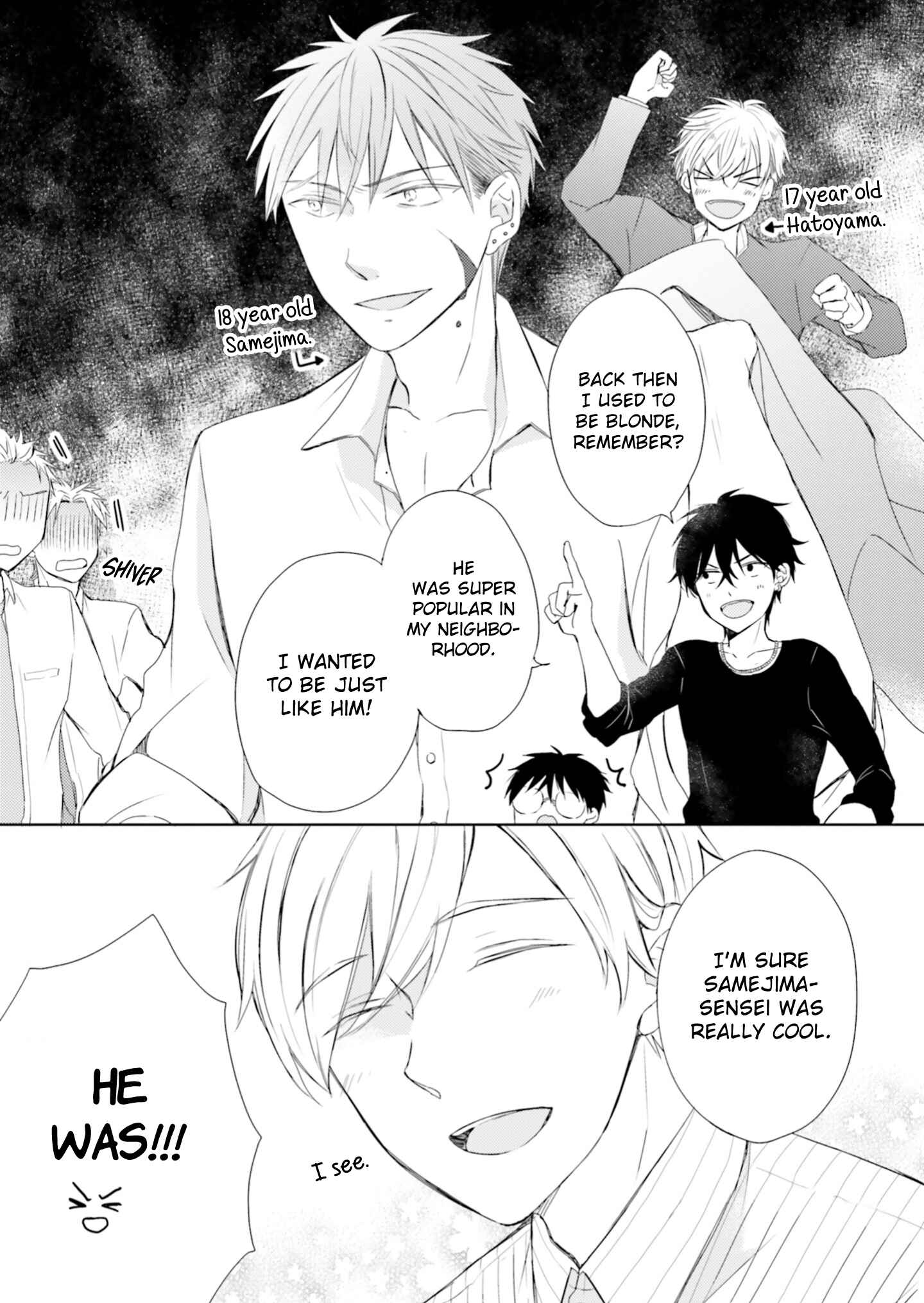 Page 7 Chapter 2 Motoyan Papa to Hitsuji-sensei Yotsuba