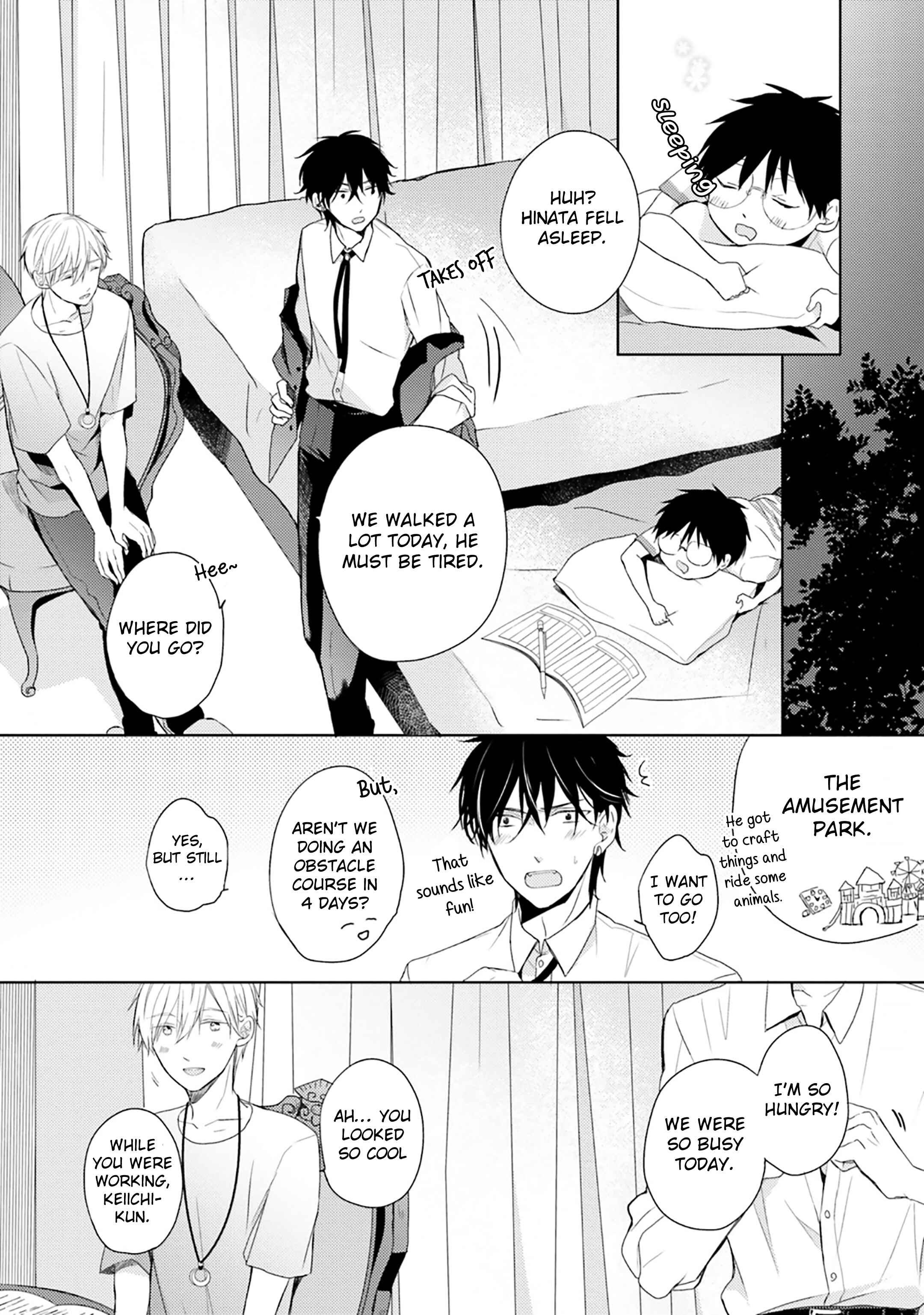 Page 10 Chapter 7 Motoyan Papa to Hitsuji-sensei Yotsuba