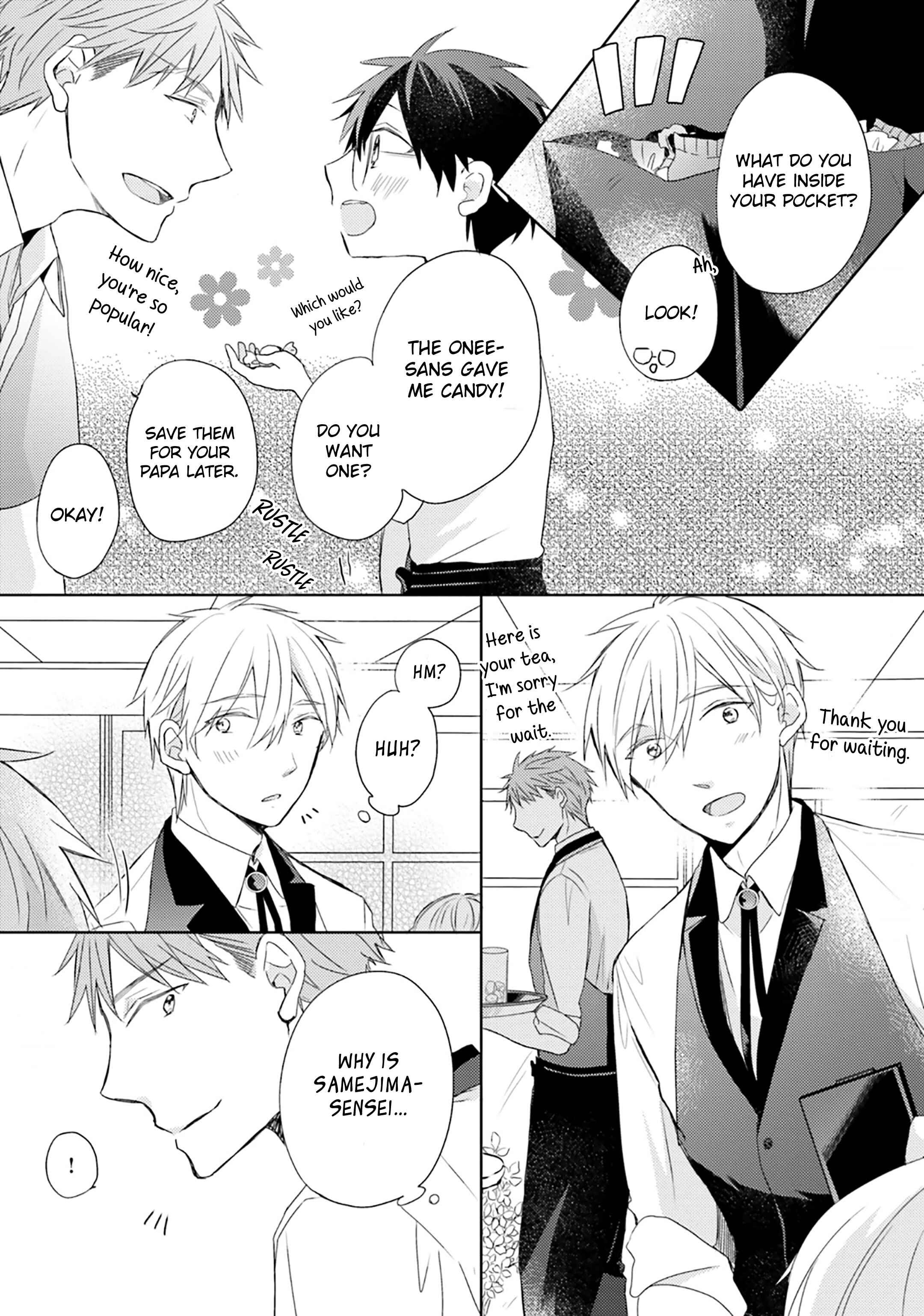 Page 28 Chapter 7 Motoyan Papa to Hitsuji-sensei Yotsuba