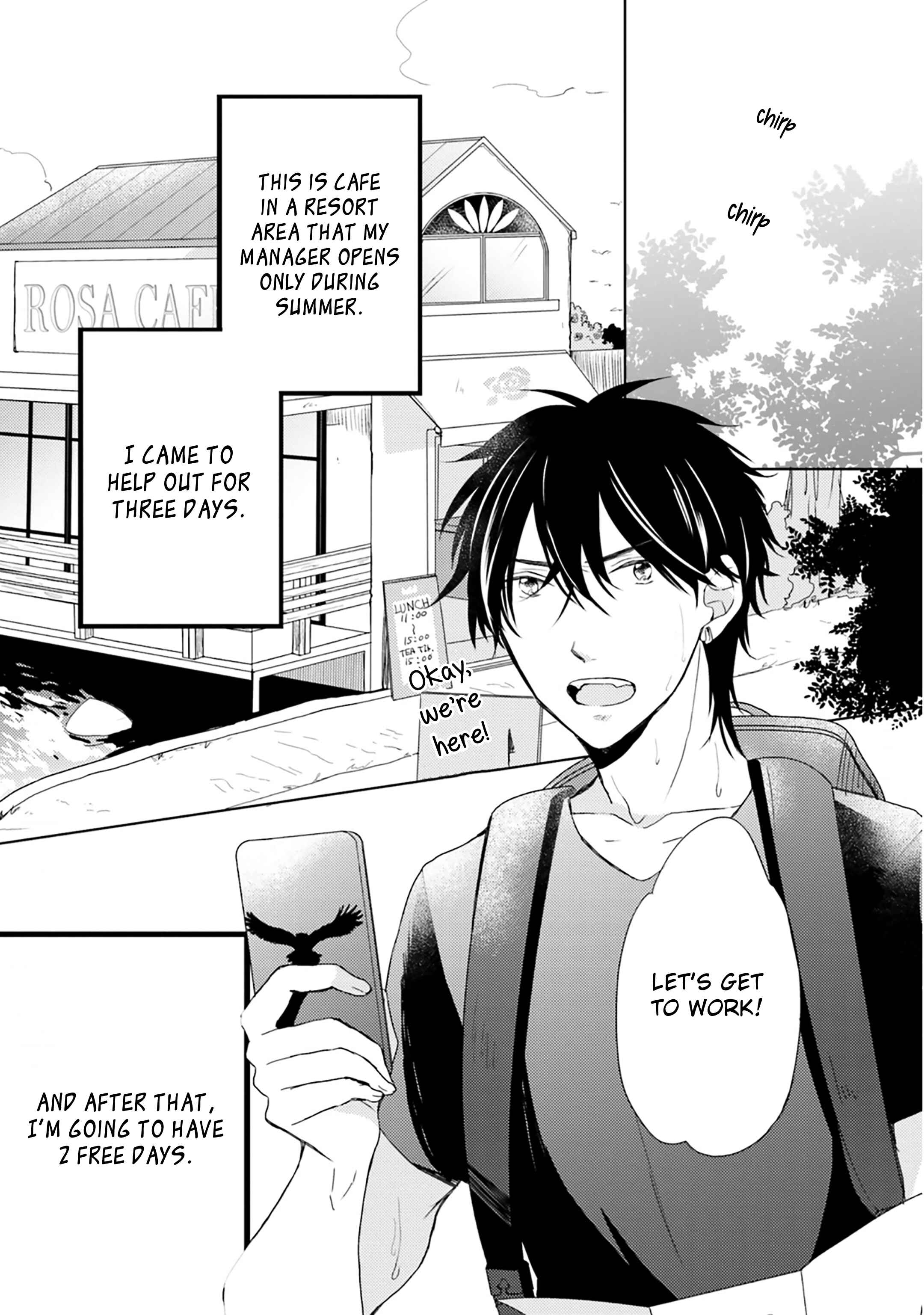 Page 4 Chapter 7 Motoyan Papa to Hitsuji-sensei Yotsuba