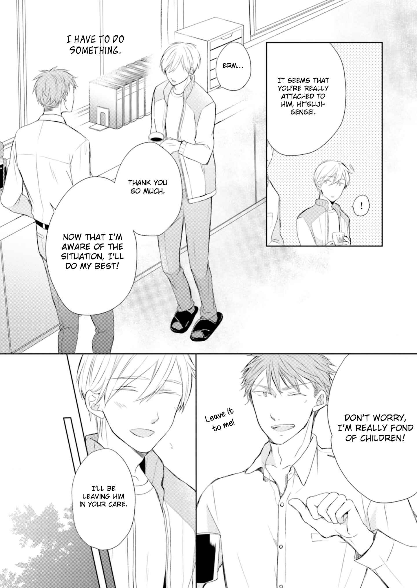 Page 22 Chapter 1 Motoyan Papa to Hitsuji-sensei Yotsuba