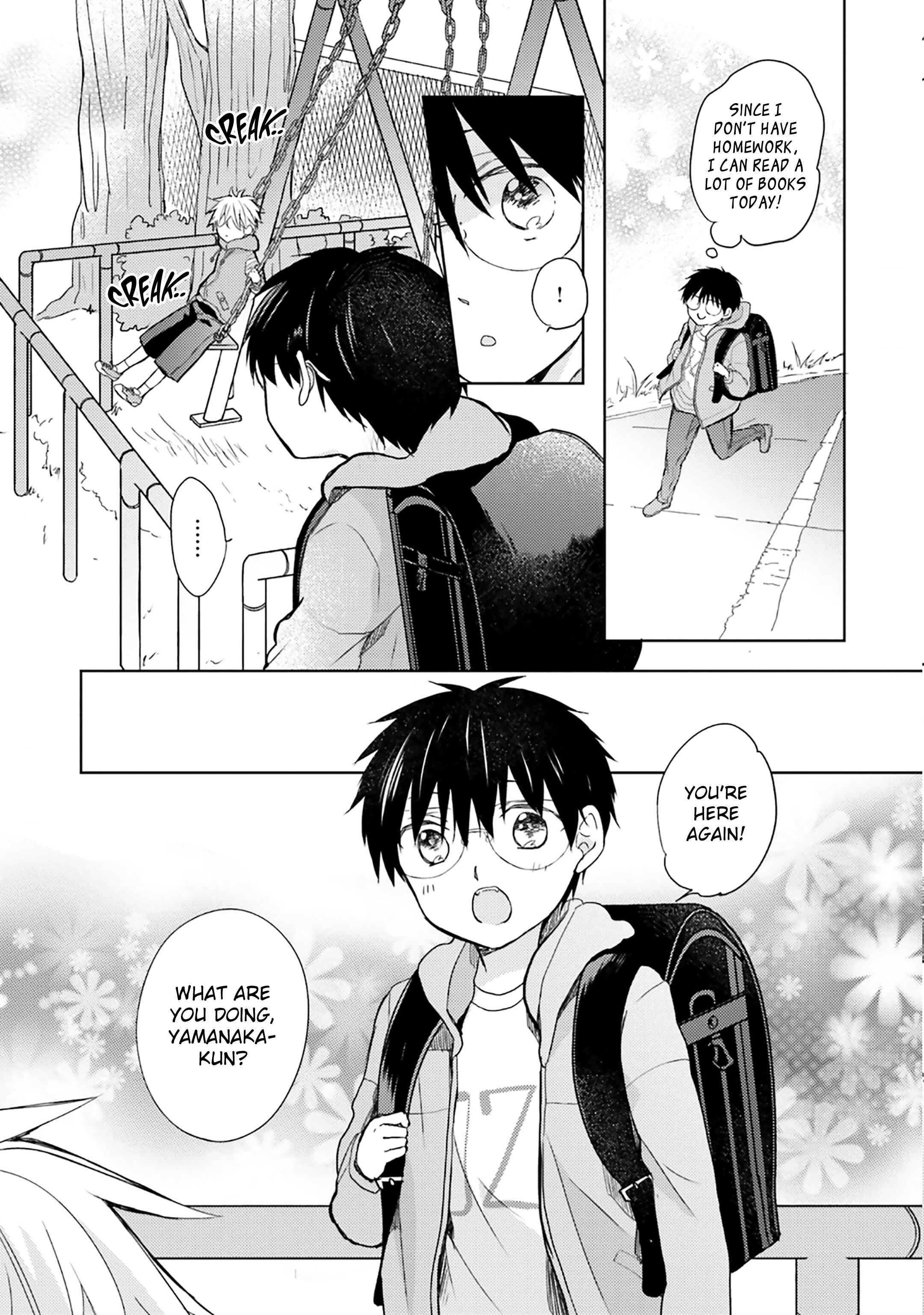 Page 14 Chapter 11 Motoyan Papa to Hitsuji-sensei Yotsuba