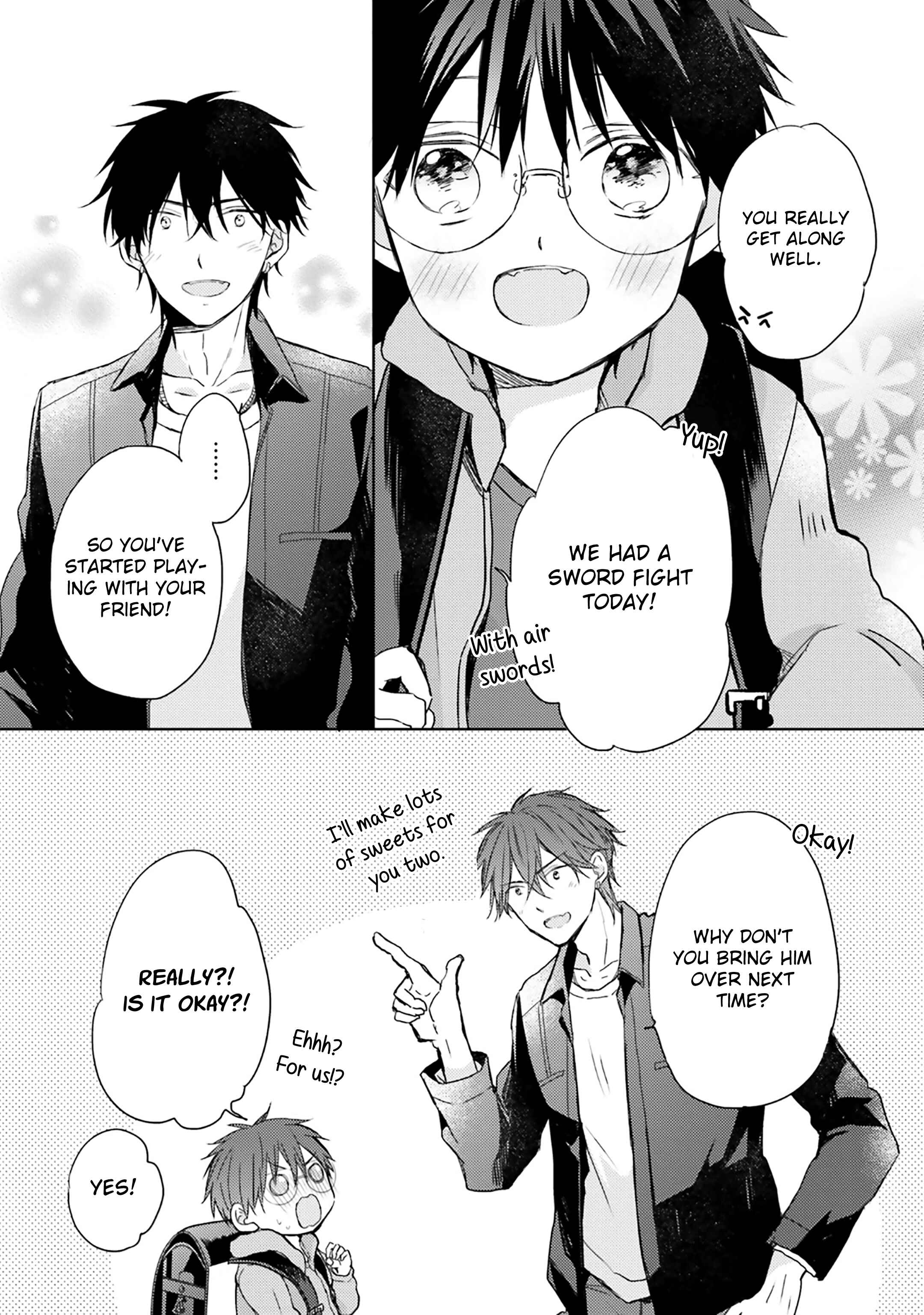 Page 35 Chapter 11 Motoyan Papa to Hitsuji-sensei Yotsuba
