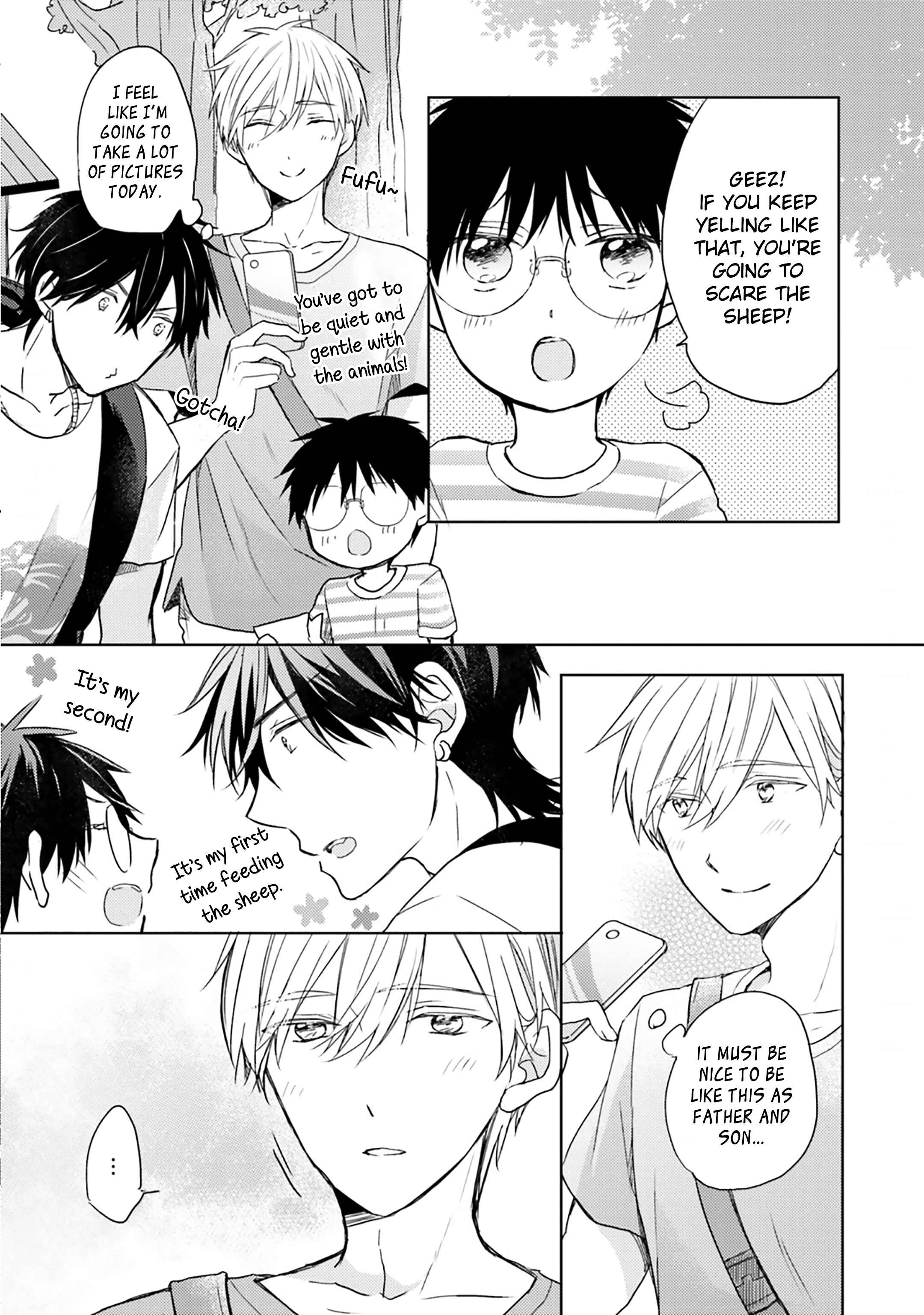 Page 3 Chapter 9.5 Motoyan Papa to Hitsuji-sensei Yotsuba