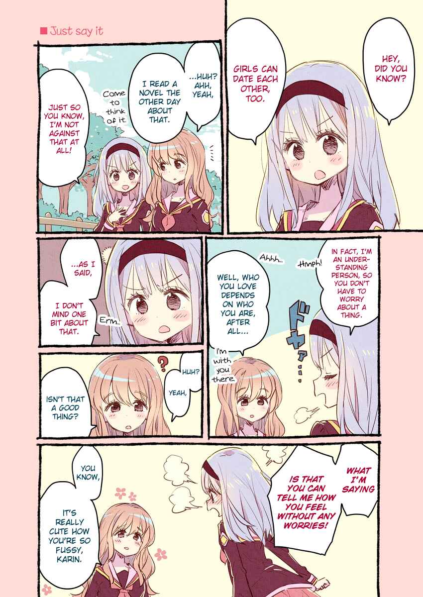 Page 4 Chapter Unknown_d0eb About a Fussy Girls Yuri