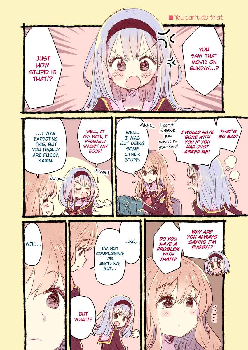 Page 6 Chapter Unknown_d0eb About a Fussy Girls Yuri