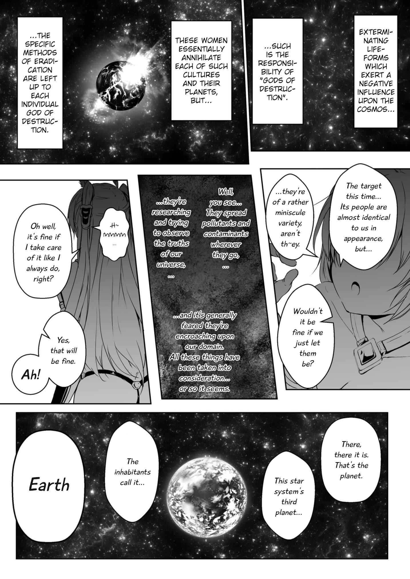 Page 4 Chapter Unknown_3e5c Chikyuu no Jinrui wa Kujo Taishou ni Narimashita