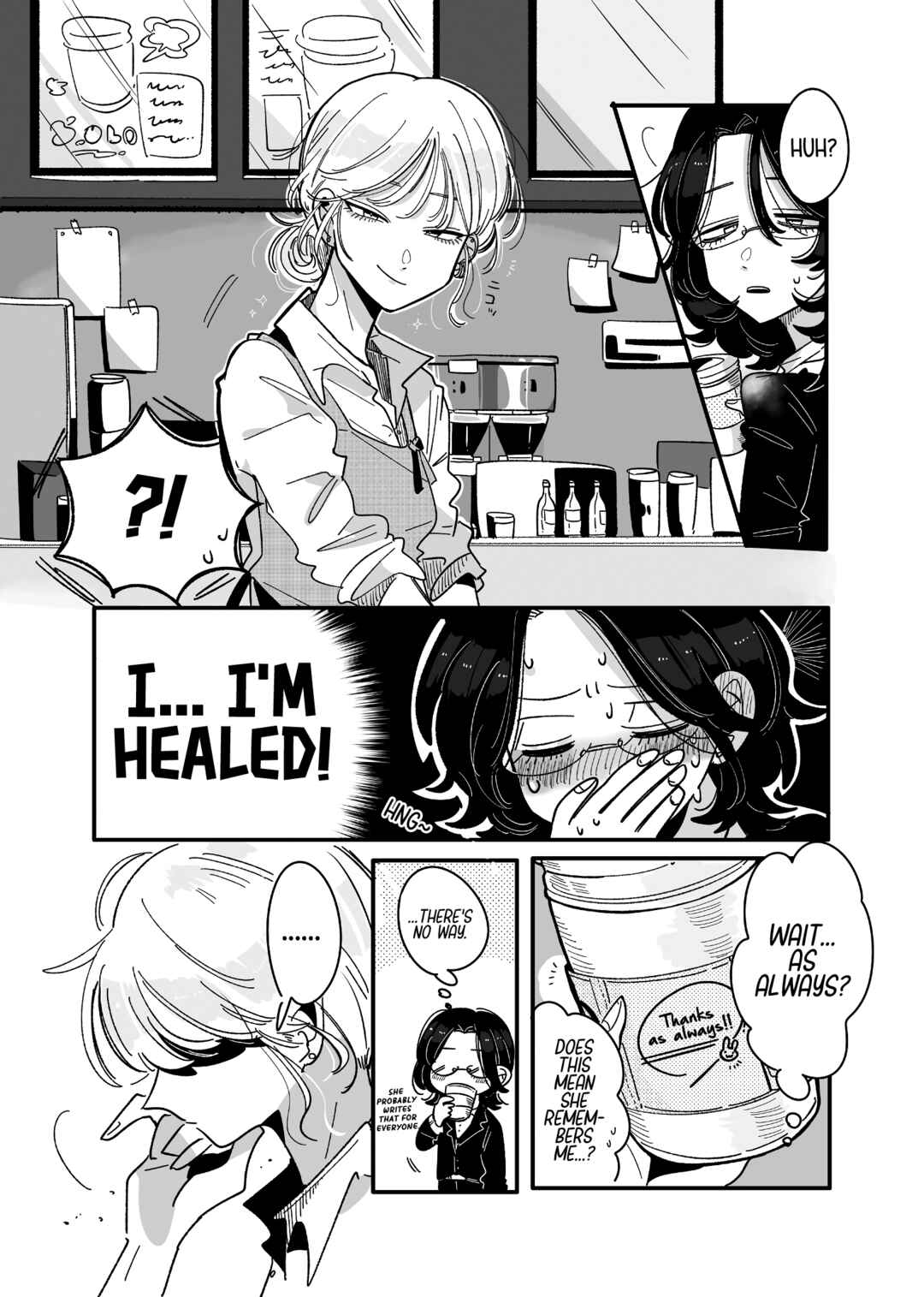 Page 3 Chapter 1 The Overworked Office Ladys Café Crush