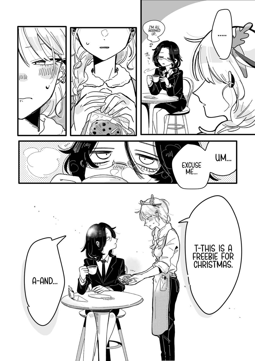 Page 4 Chapter 3 The Overworked Office Ladys Café Crush
