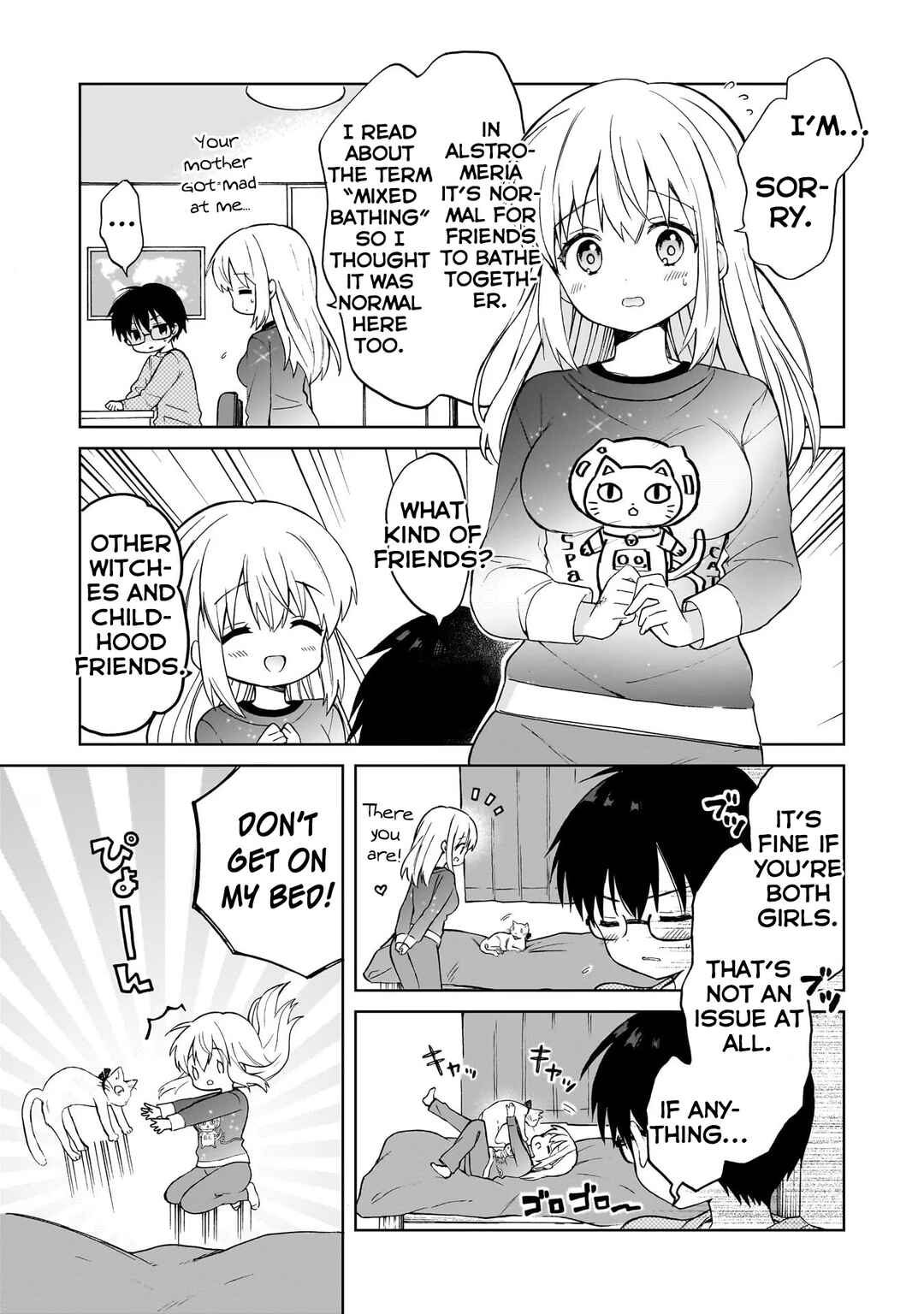 Page 7 Chapter 3 Majo wa Mangetsu ni Saku