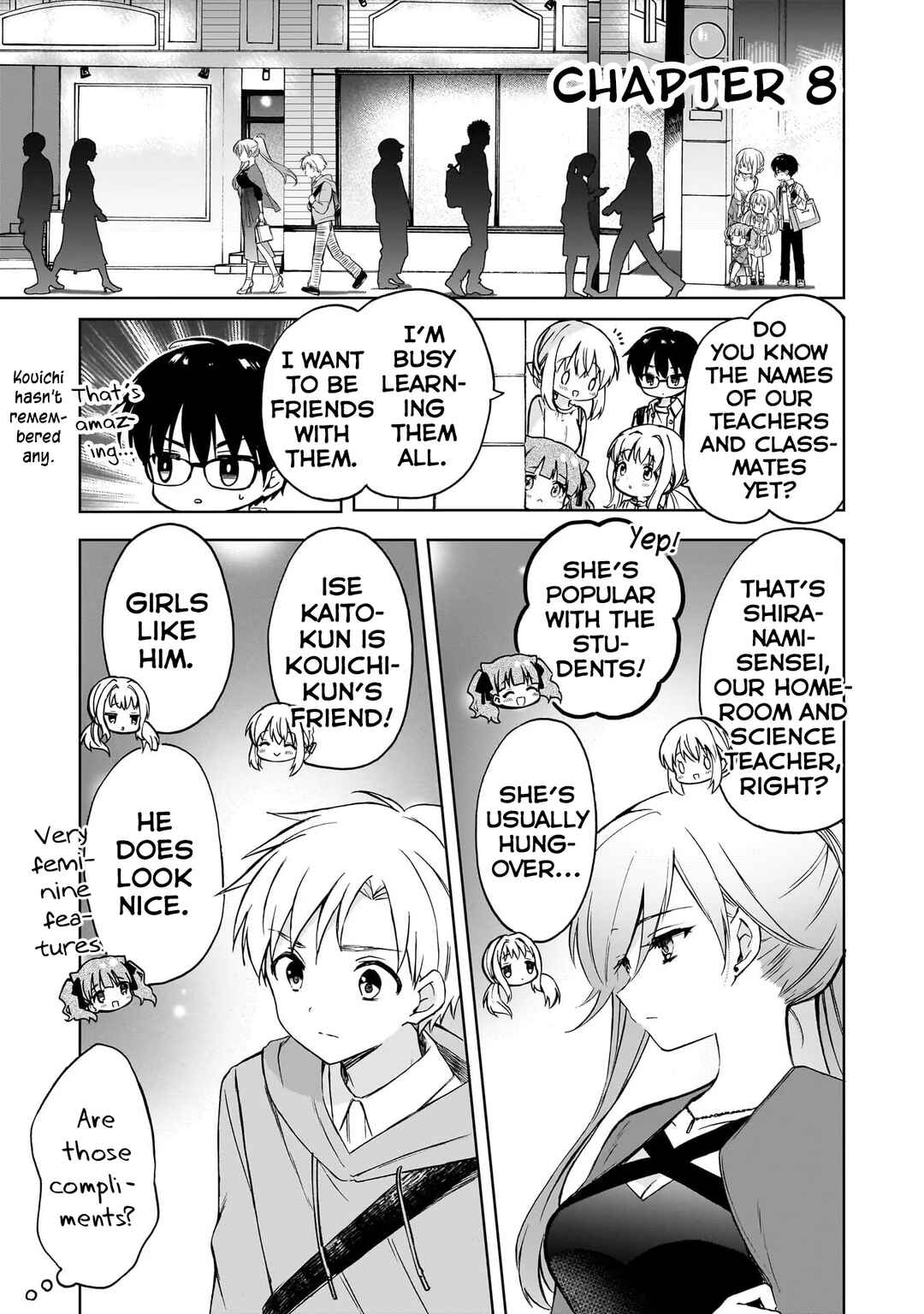 Page 1 Chapter 8 Majo wa Mangetsu ni Saku