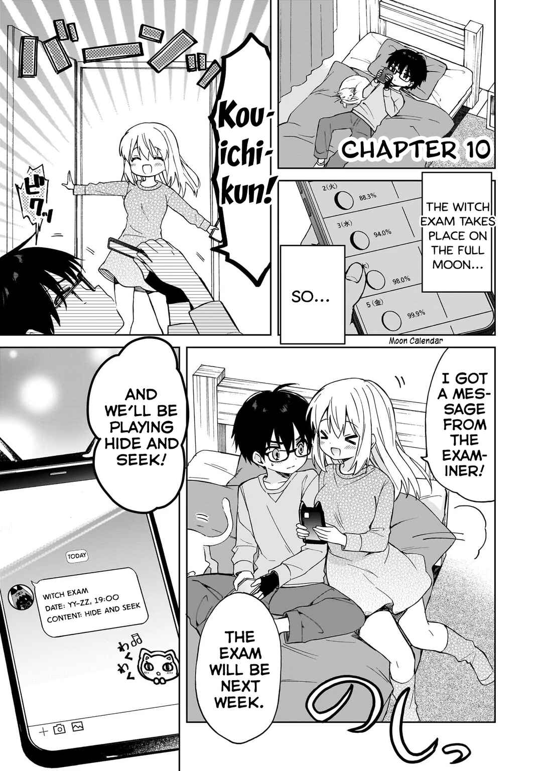 Page 1 Chapter 10 Majo wa Mangetsu ni Saku