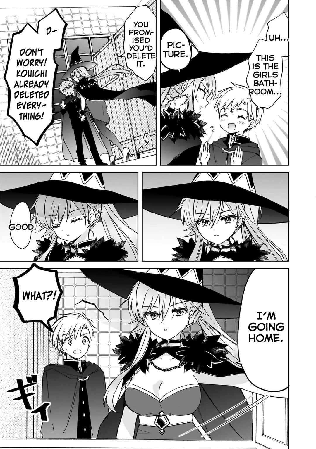 Page 11 Chapter 10 Majo wa Mangetsu ni Saku