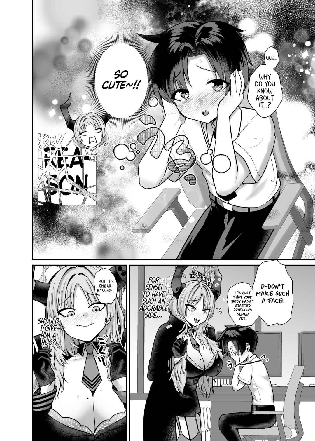 Page 10 Chapter Unknown_2810 Blue Archive - Sensei wa Dandan Seitsuu shitaku naa ~ru ♡